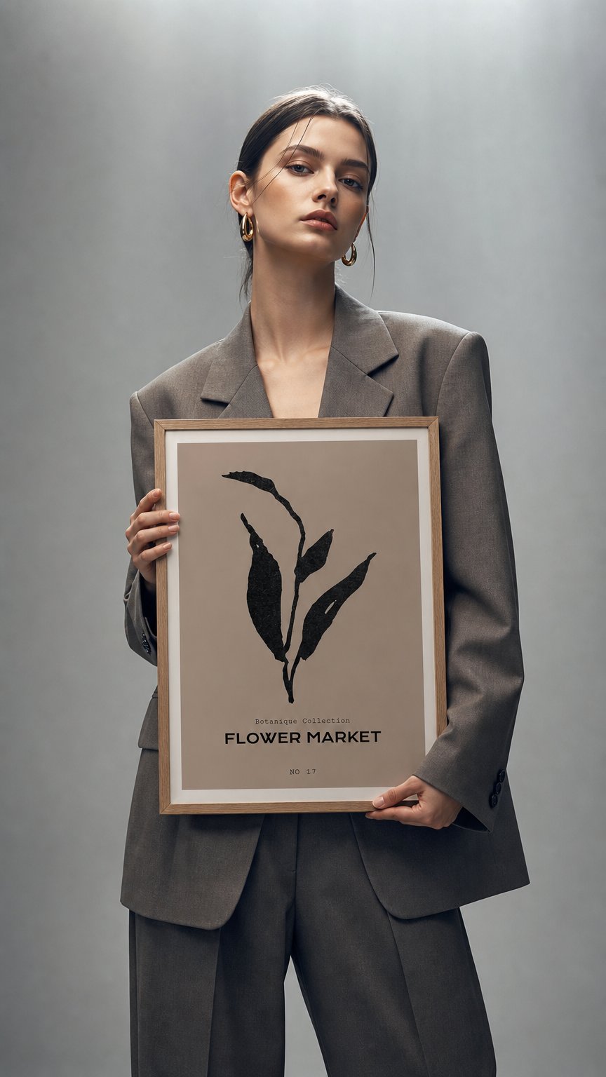 AI product shot of Botanical Silhouette