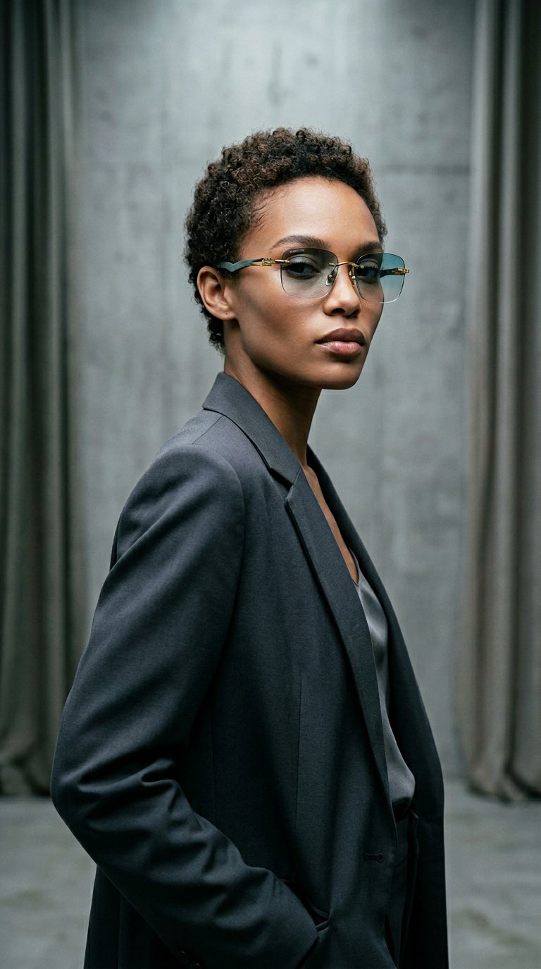 AI product shot of Diamante Eyewear