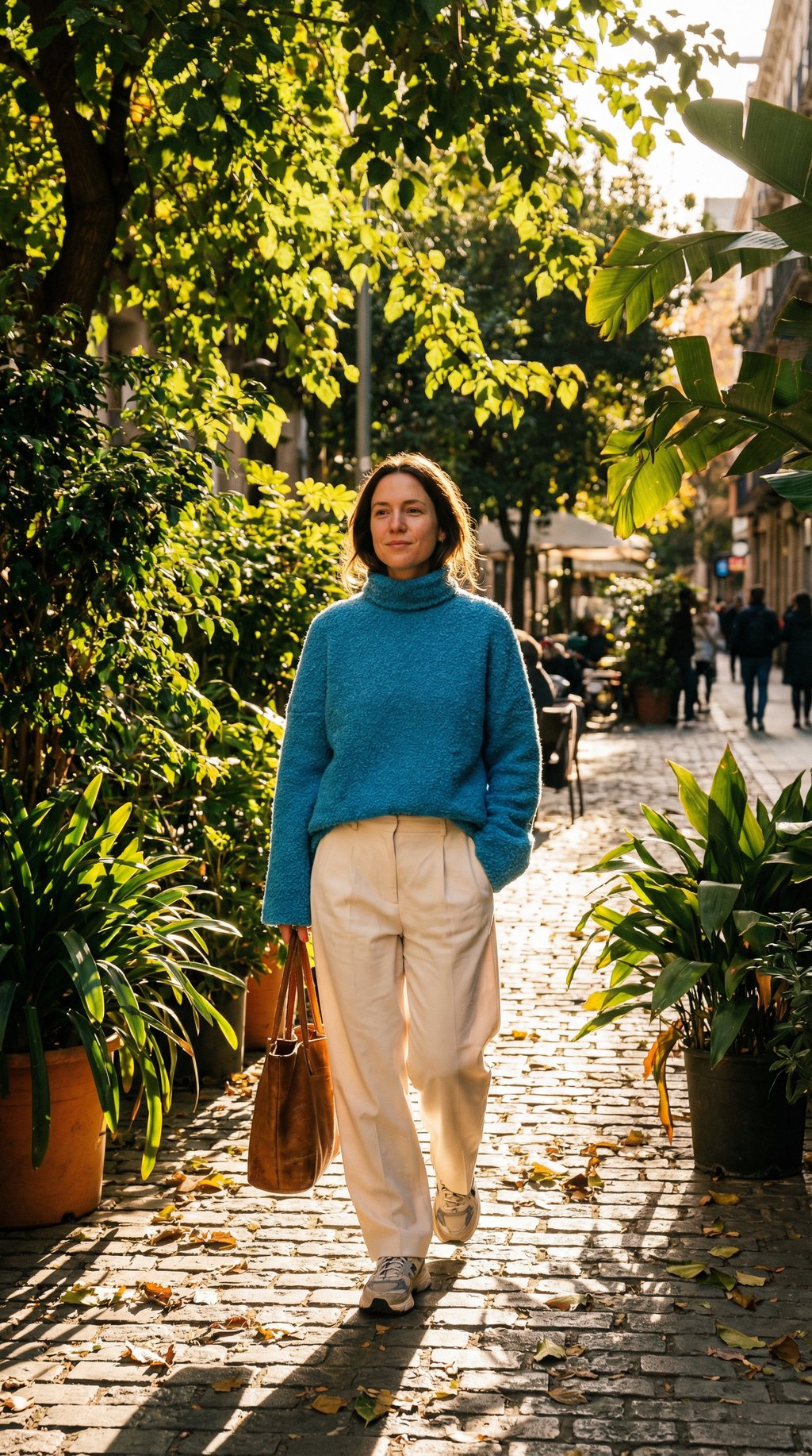 AI product shot of Sweater Tidus Riviera