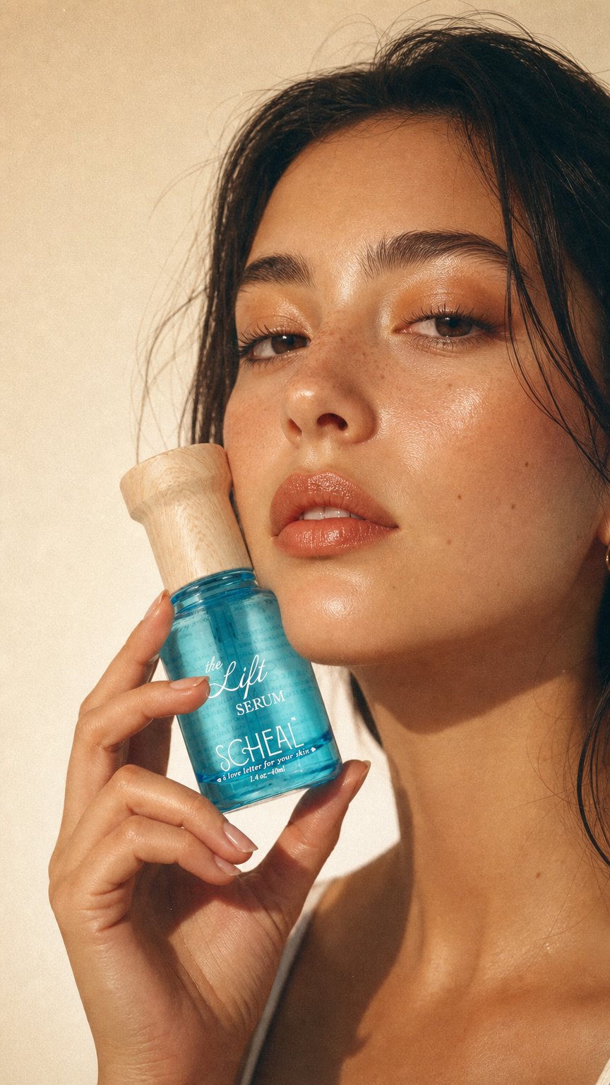 AI product shot of The Lift Serum