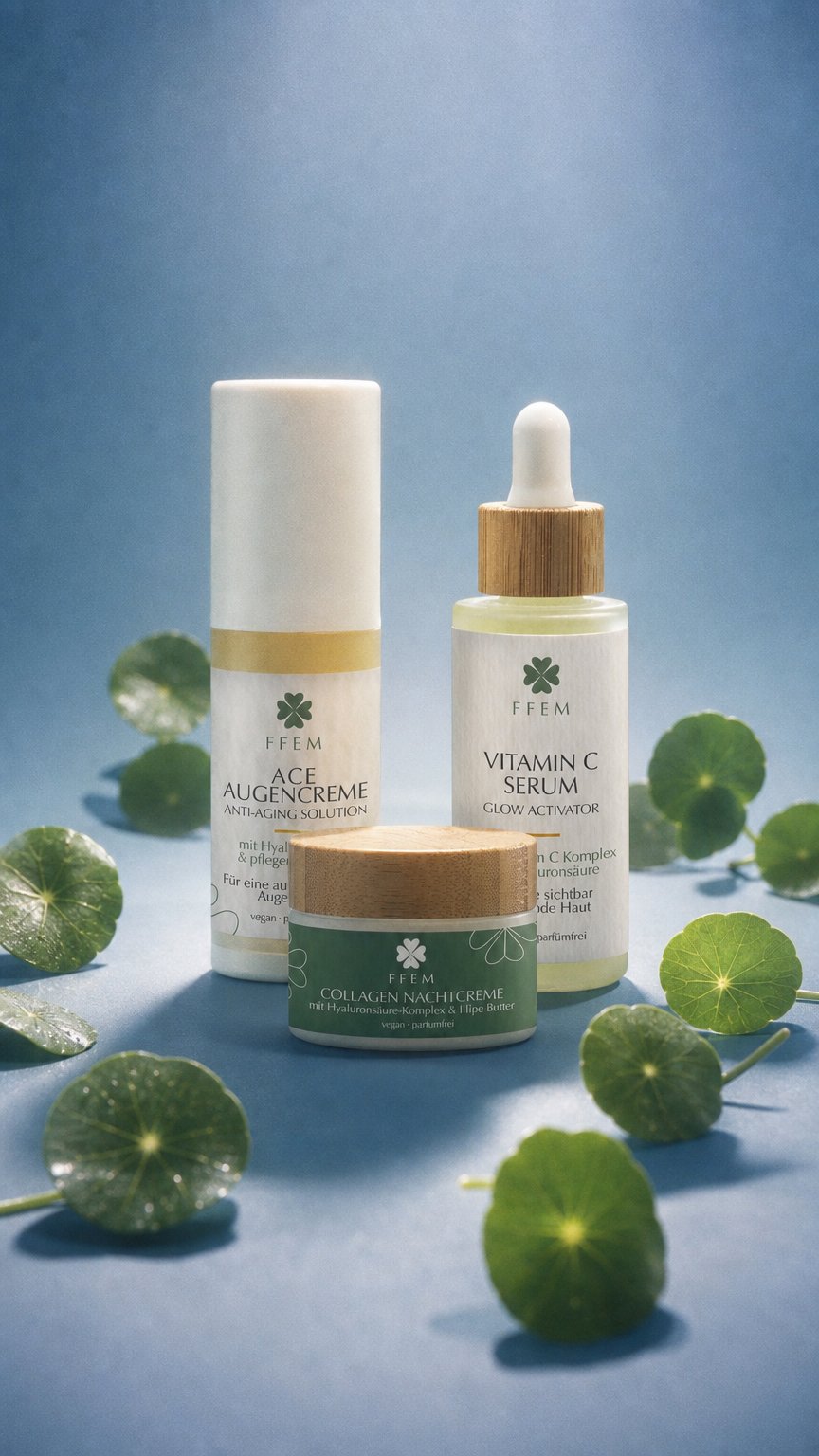 AI product shot of Anti-Aging Set · Für reife Haut & Hautalterung