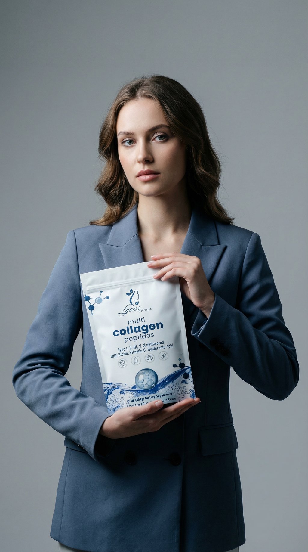AI product shot of Collagen Multi Pepetides Powder