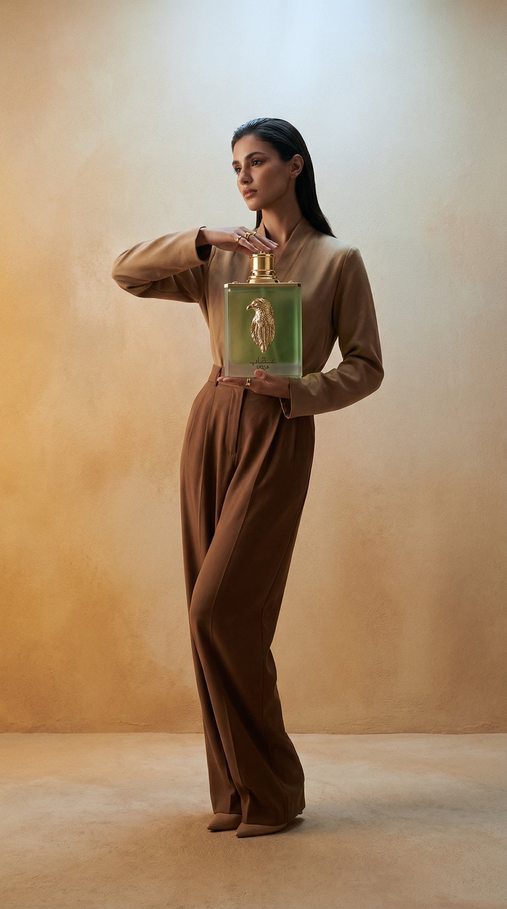 AI product shot of UQAB RIHLA (Million Gold For Her)