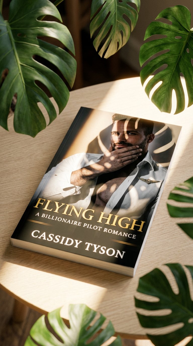 AI product shot of Flying High: A Billionaire Pilot Romance