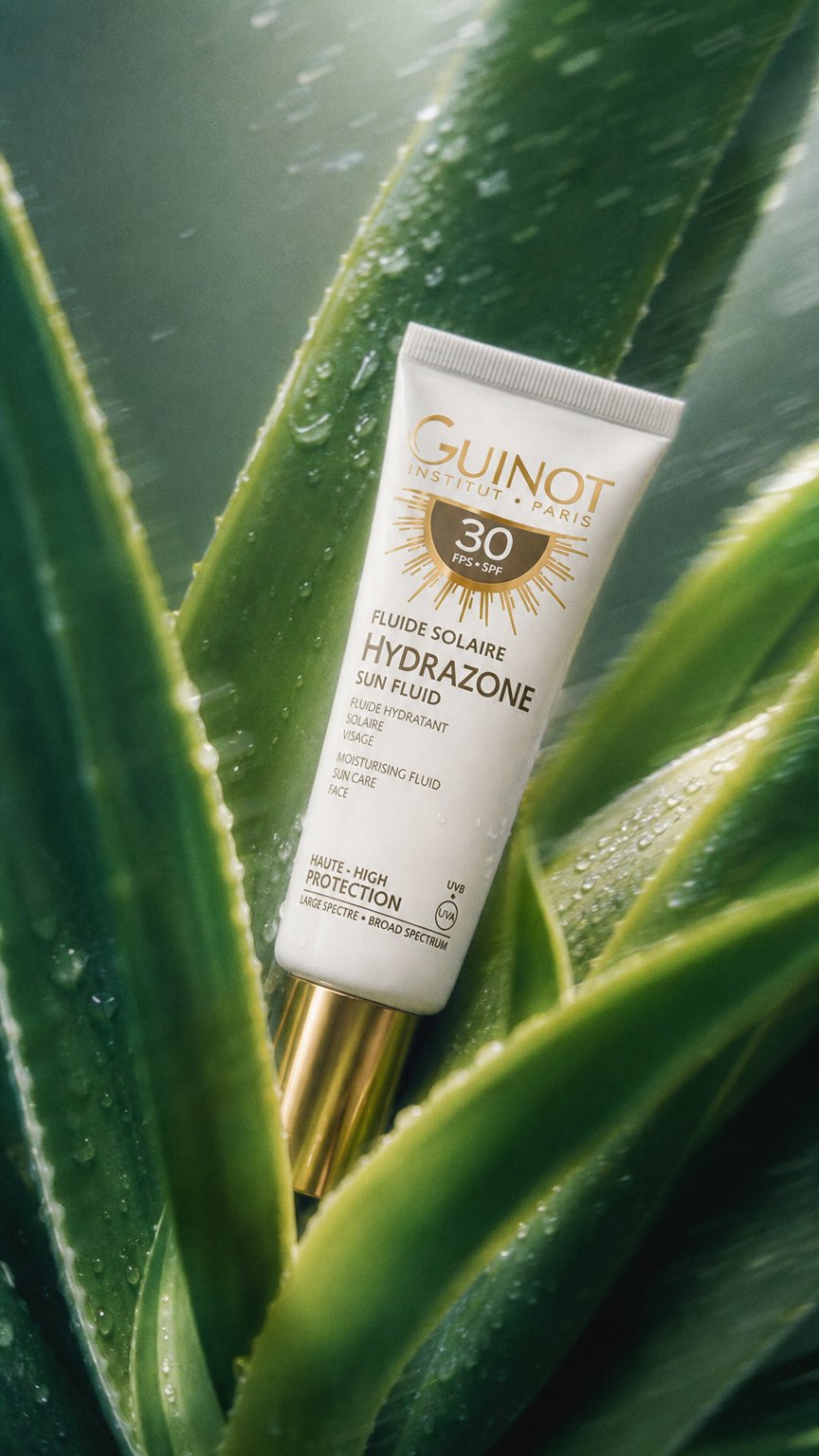 AI product shot of Hydrazone Sun Fluid Spf 30