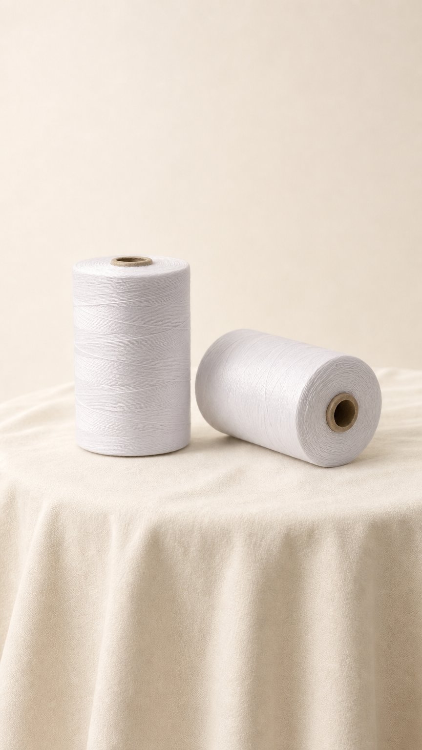 AI product shot of Linen Yarn - Nel 25/2 (Ne 9/2) - 227g Spool | Maurice Brassard