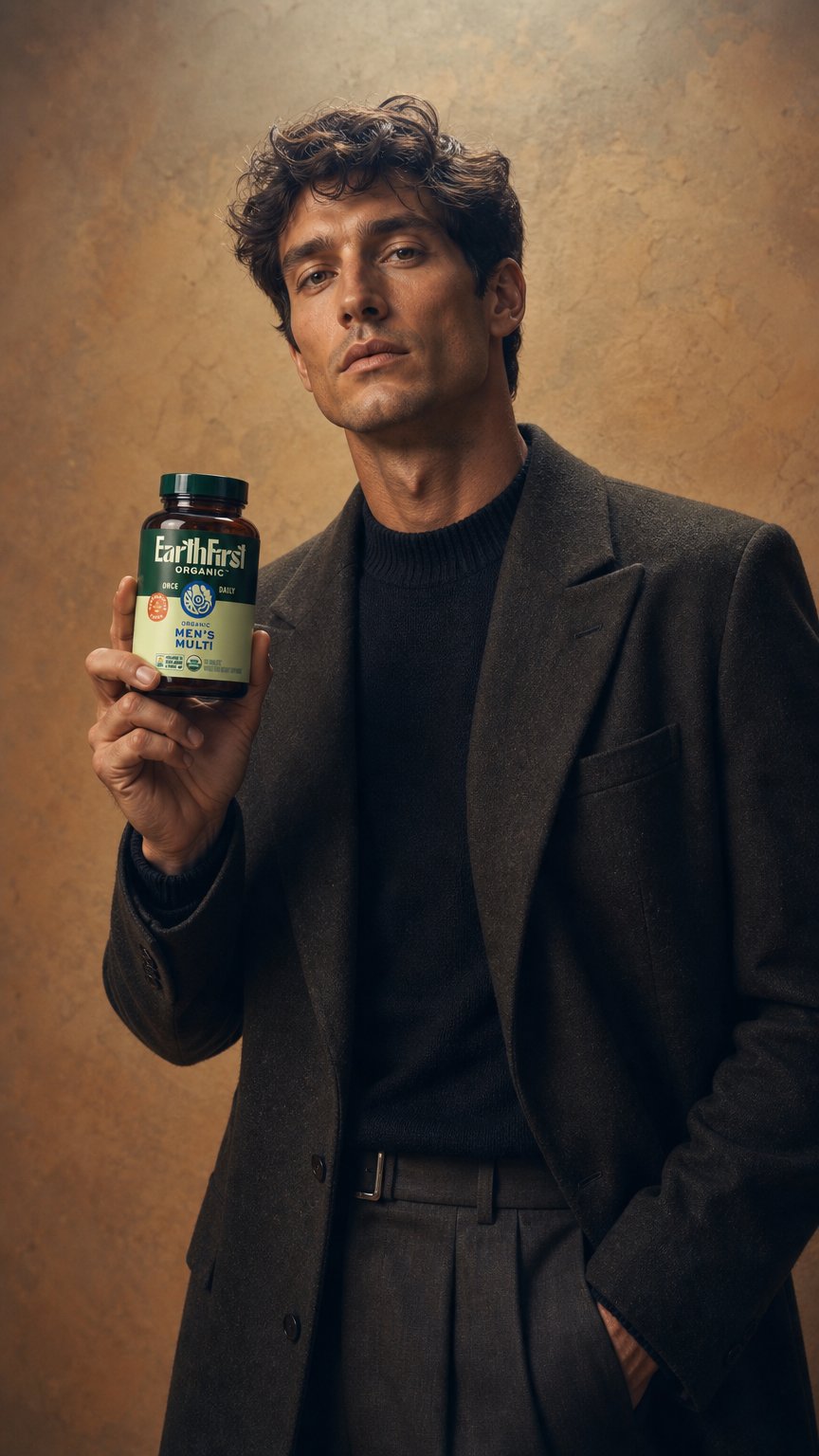 AI product shot of Men's Multivitamin Once Daily