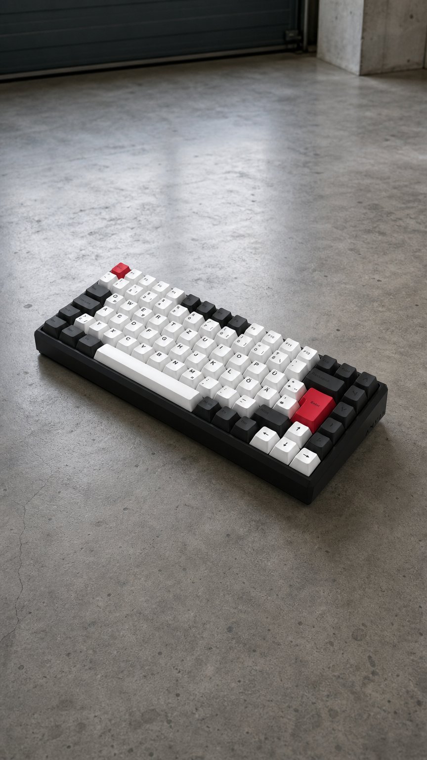 AI product shot of ANVIL NATIVE 75 – Mechanische Gaming Tastatur (75 %)
