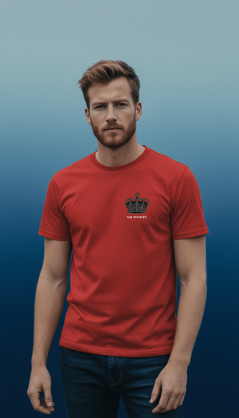 AI product shot of Accrington Stanley | The Stanley Tee