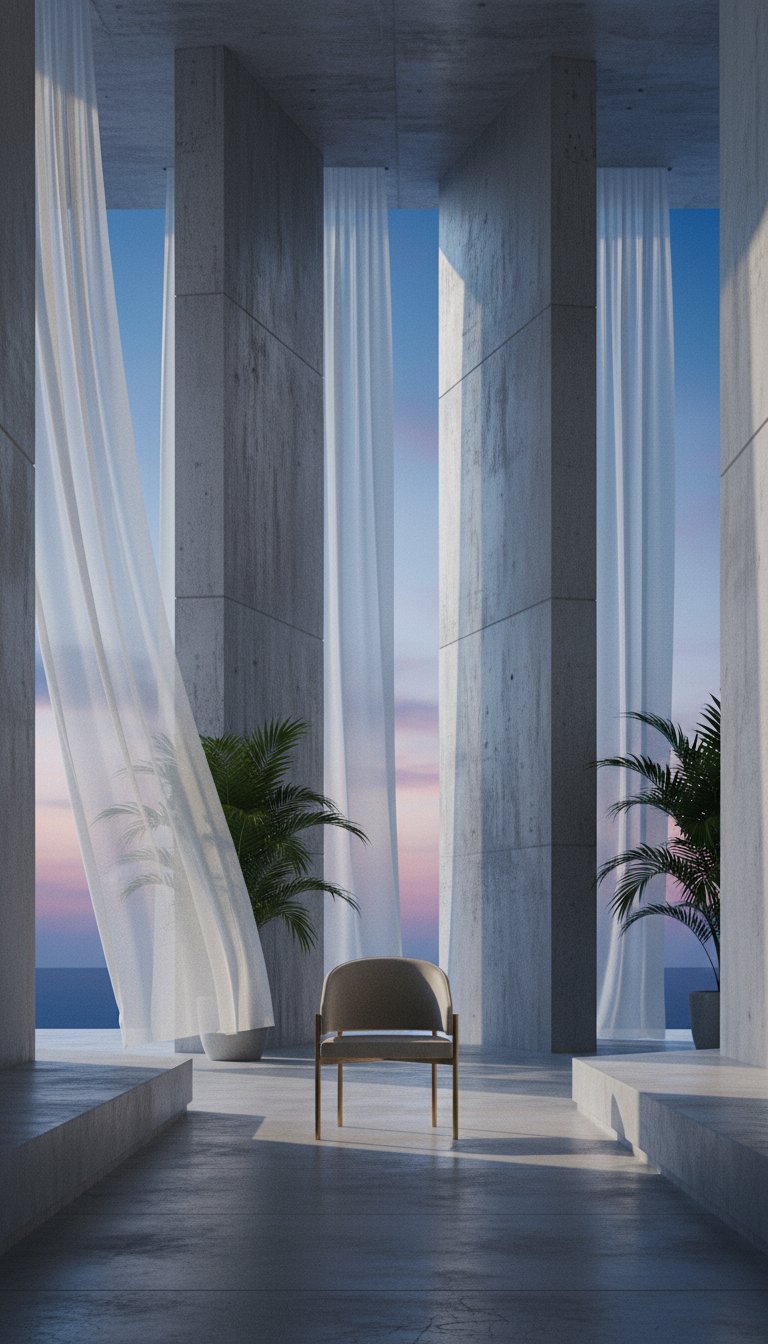 AI product shot of Solana Dining Chair