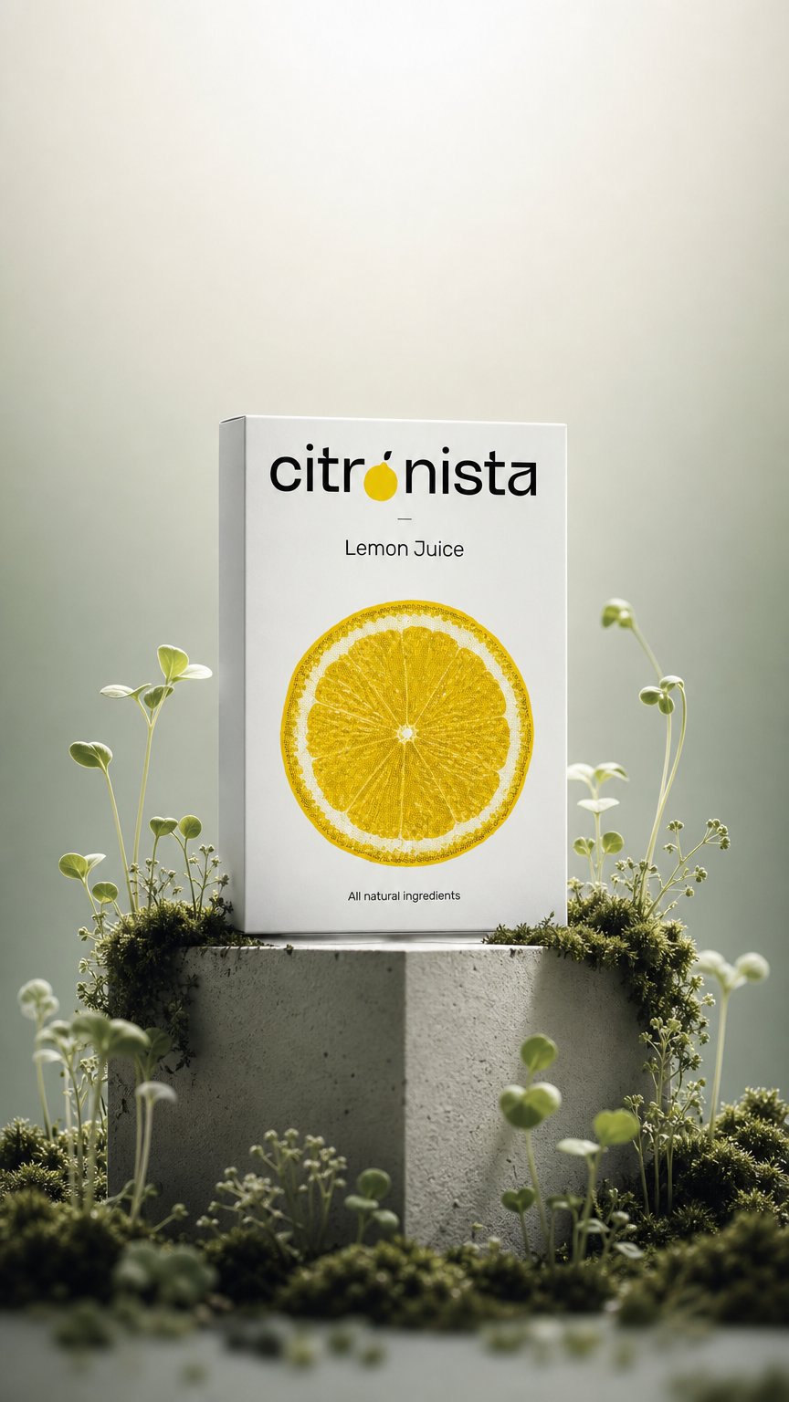 AI product shot of Citronista Lemon