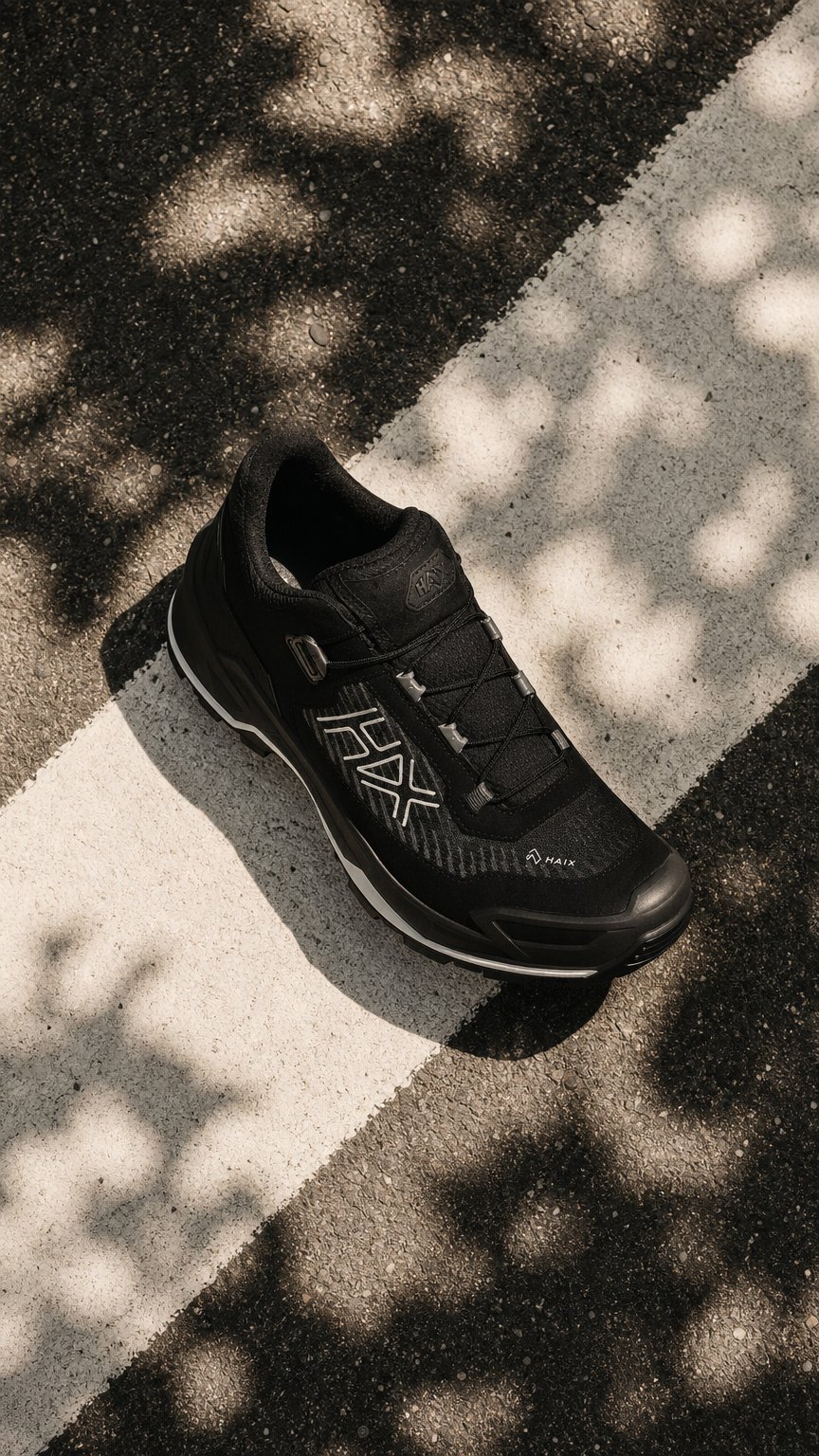 AI product shot of BLACK EAGLE EVO Adventure GTX Ws low/black-silver