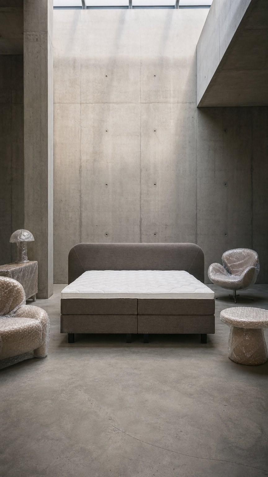 AI product shot of Avek Boxspring 1927