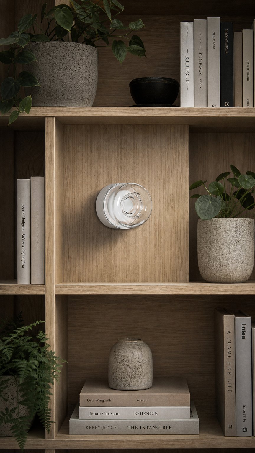 AI product shot of Puddle Wall Light