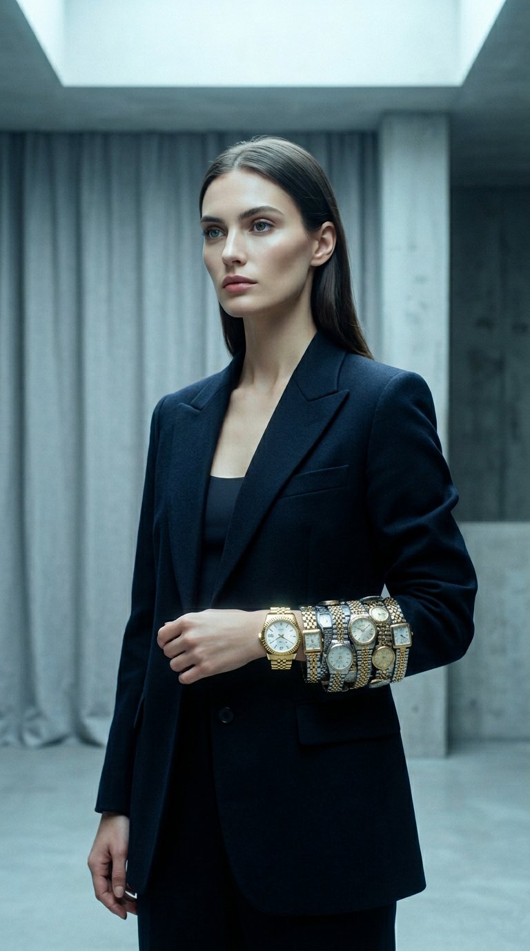 AI product shot of Women's Premium Watch