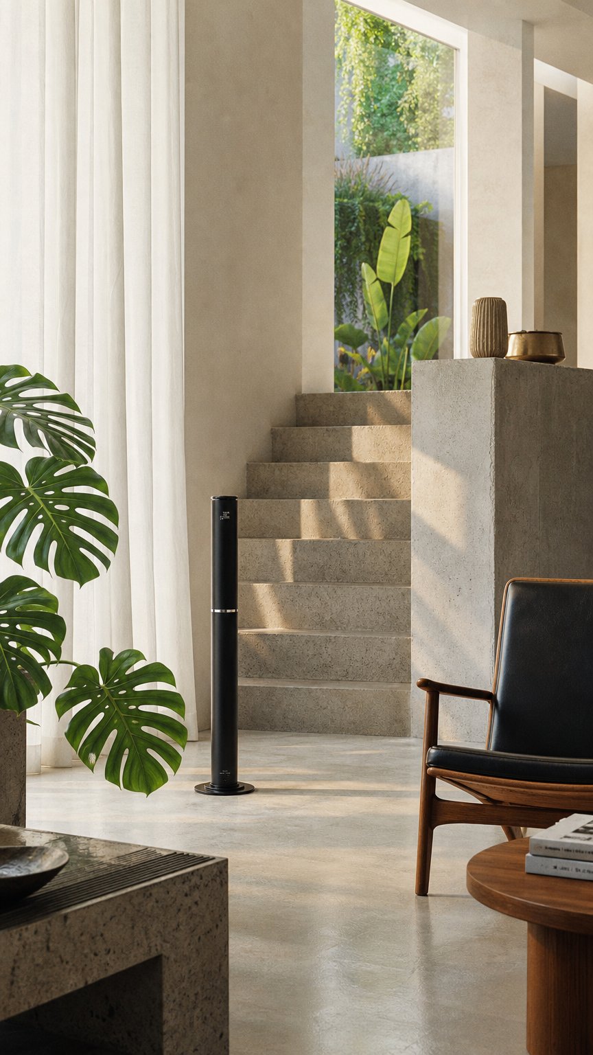 AI product shot of Grasse 30-X Black Aluminum