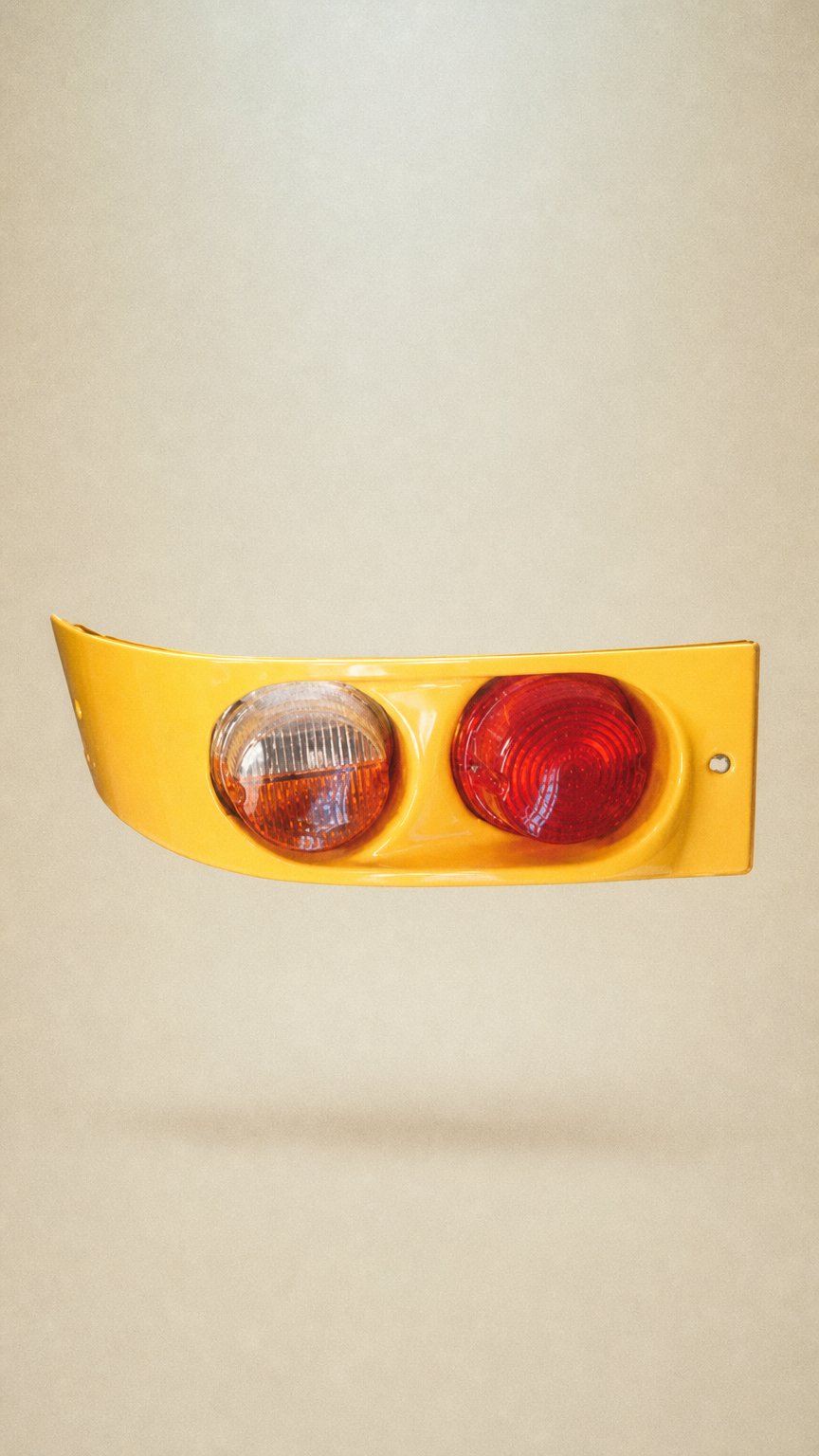 AI product shot of Porsche 911R Taillight Lens Set - 911R | 1965-1989 SMC-631-005