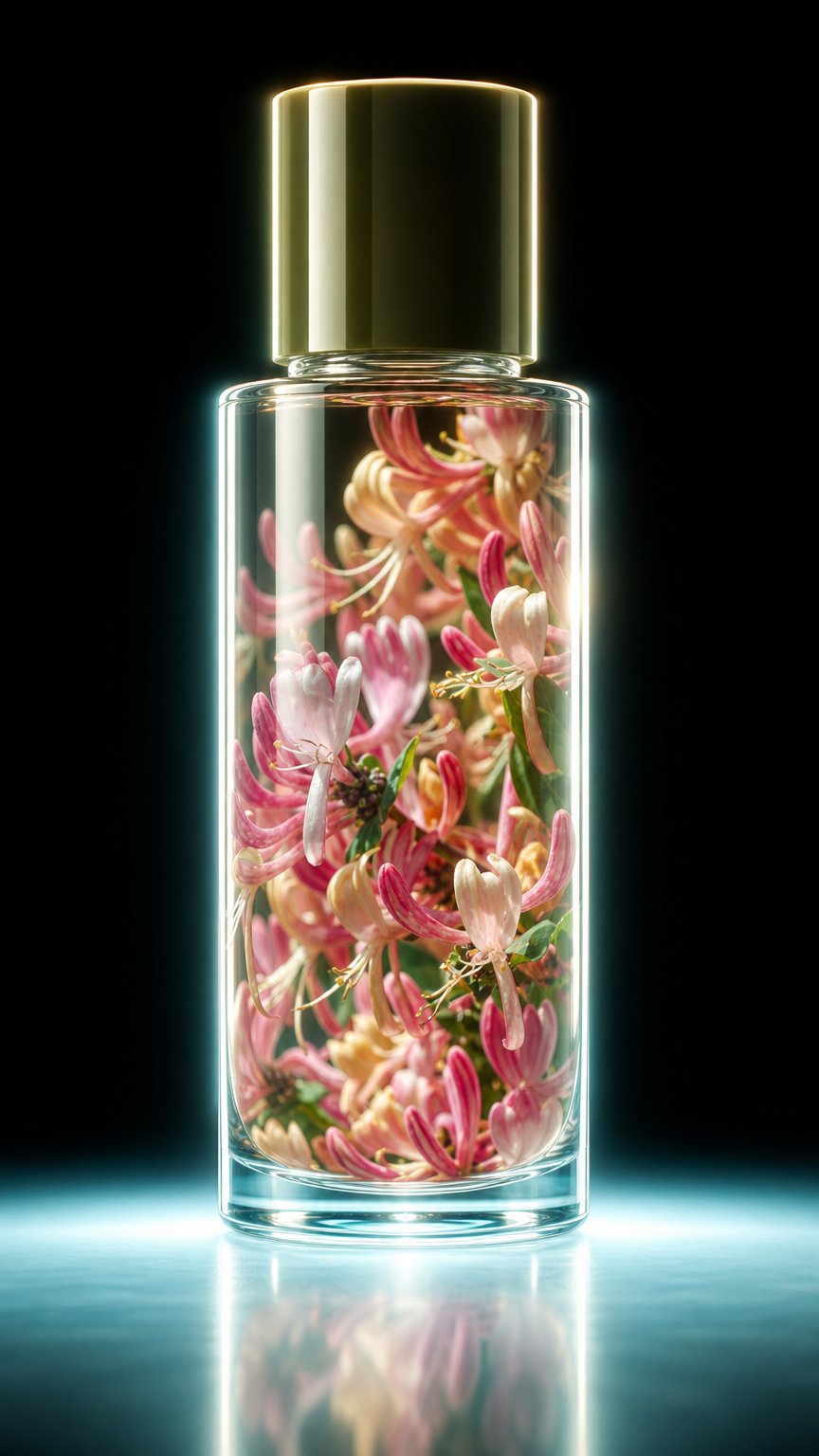 AI product shot of Japanese Honeysuckle Fragrance Oil