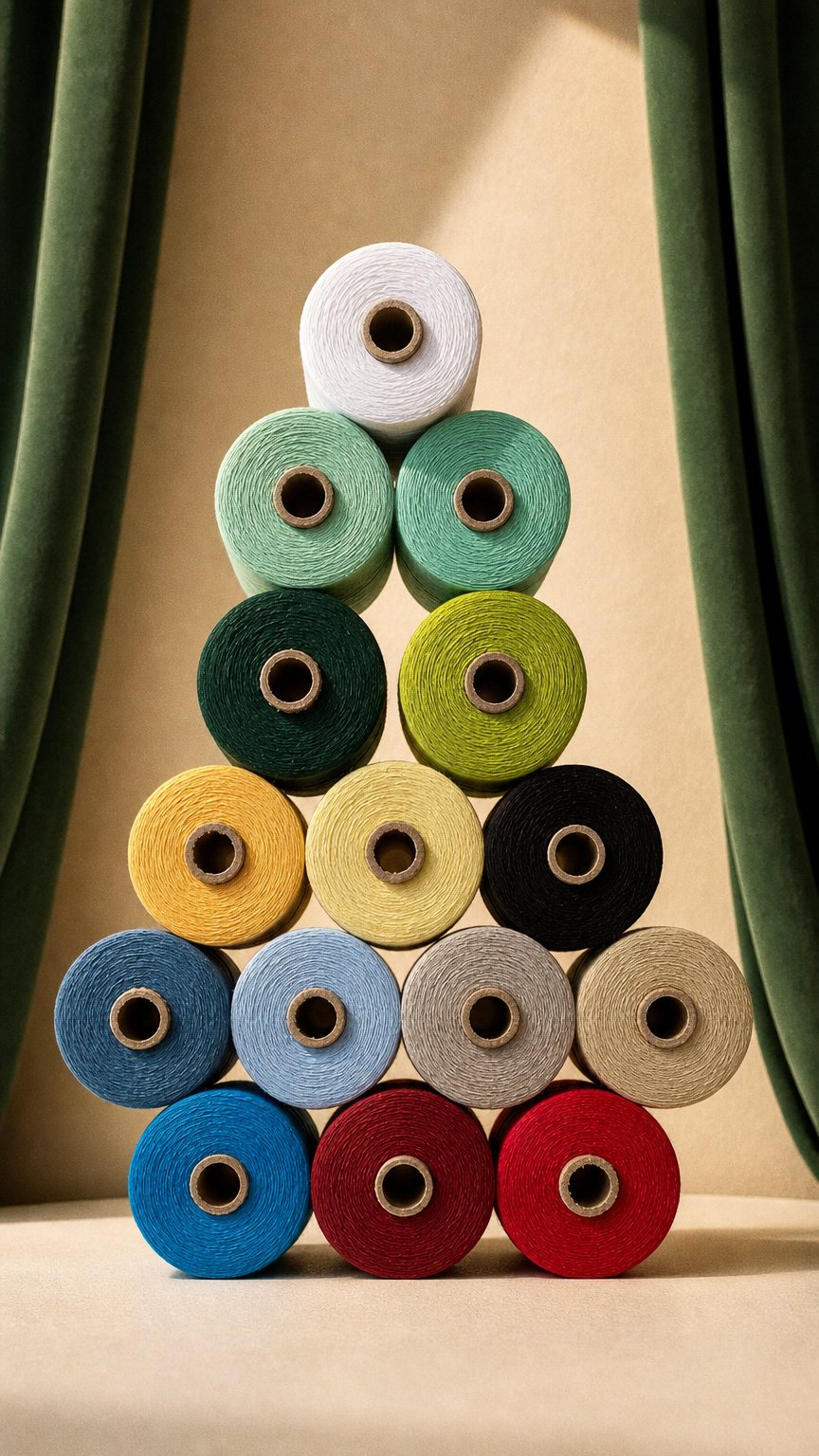 AI product shot of Linen Yarn - Nel 25/2 (Ne 9/2) - 227g Spool | Maurice Brassard