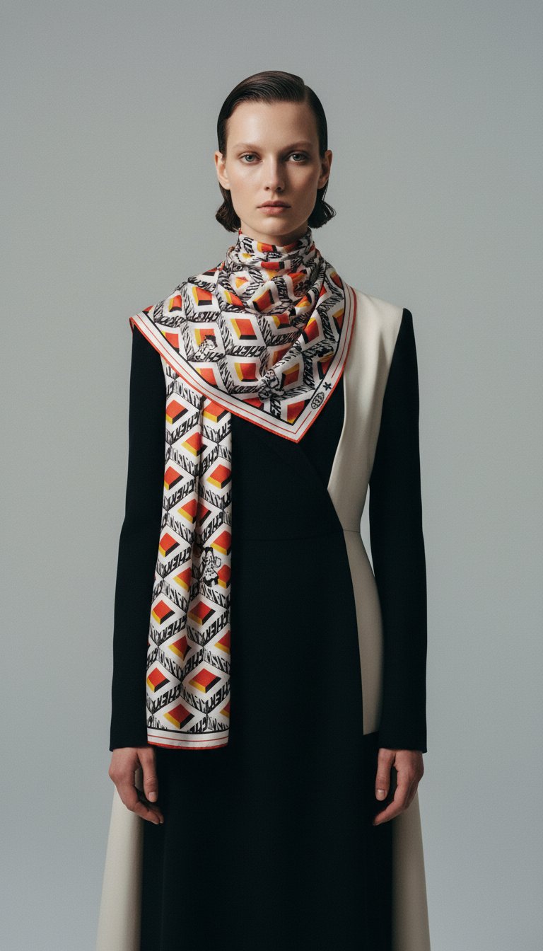 AI product shot of Infinite Pool Scarf 26