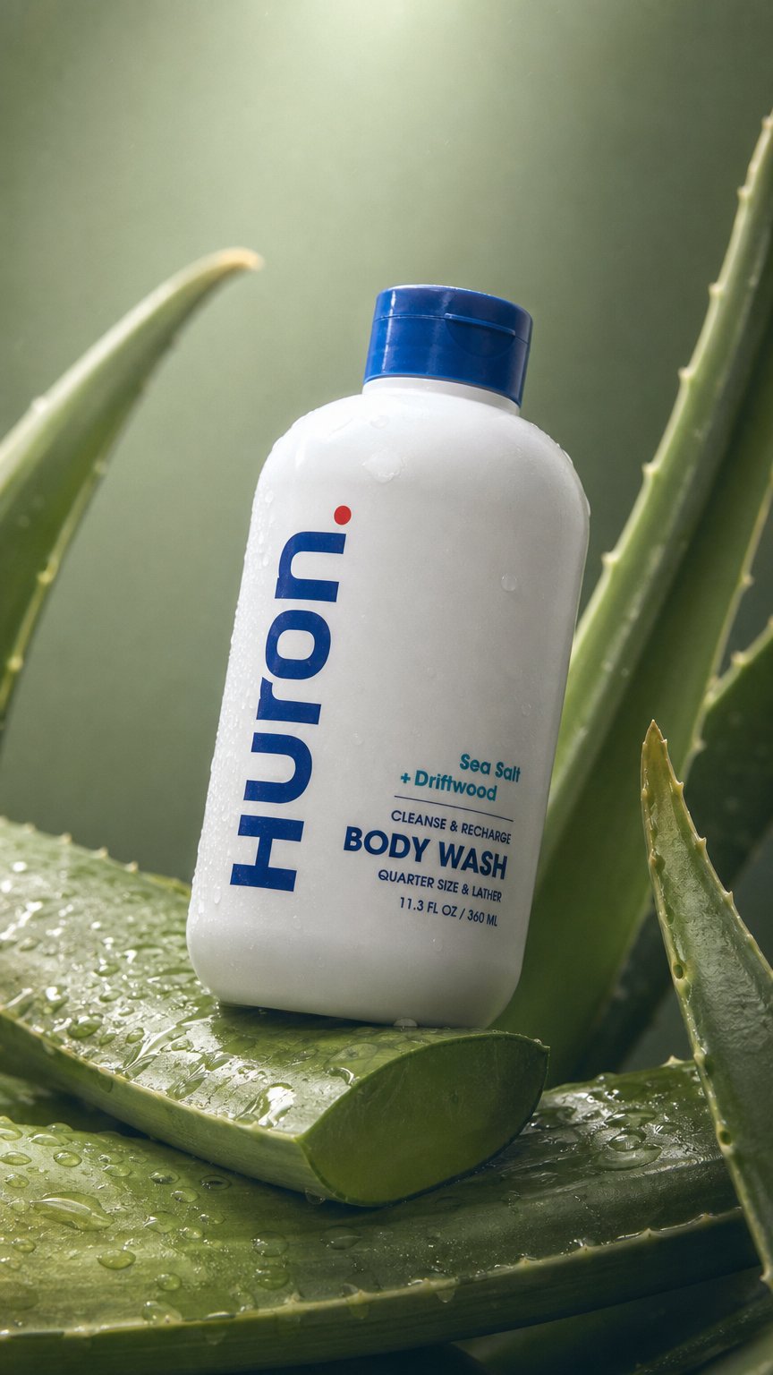 AI product shot of Body Wash 3-Pack - LP