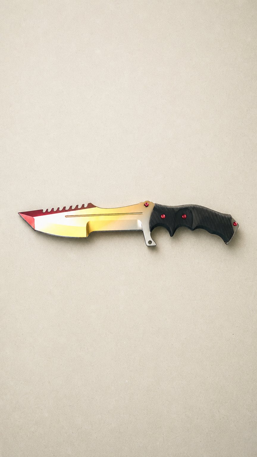 AI product shot of Huntsman Knife