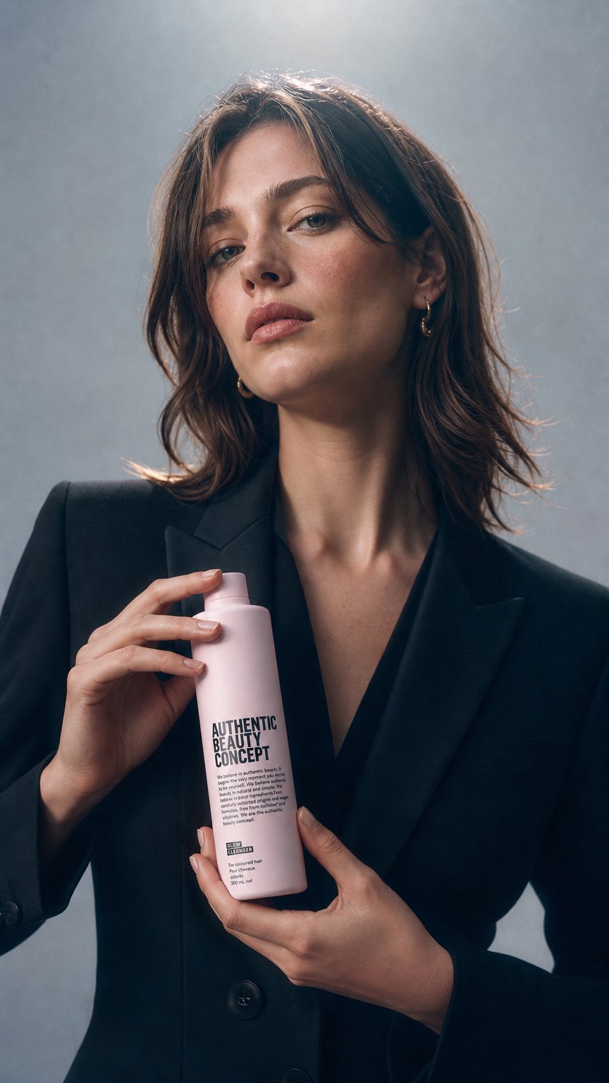 AI product shot of Glow Cleanser