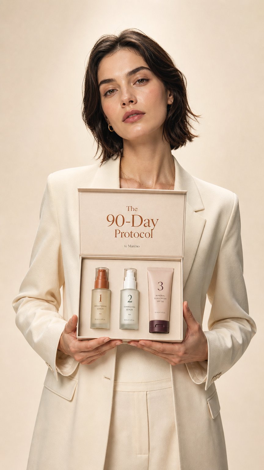 AI product shot of The MARÈNO 90-Day Protocol