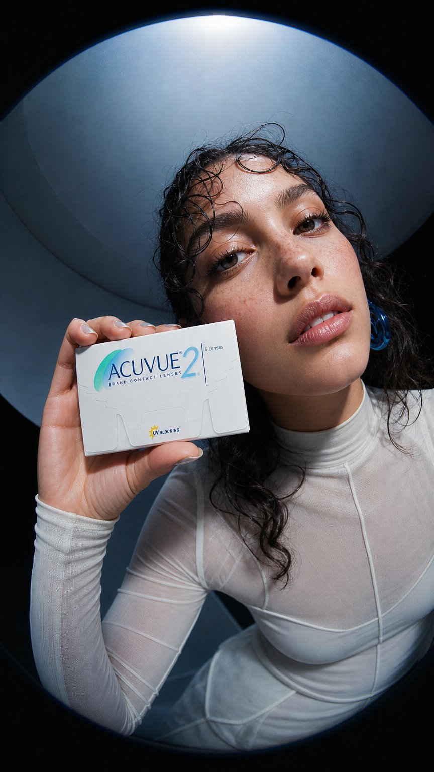 AI product shot of أكيوفيو 2 اسبوعية - عبوة من 6 عدسات (Acuvue 2 Weekly - Pack of 6)