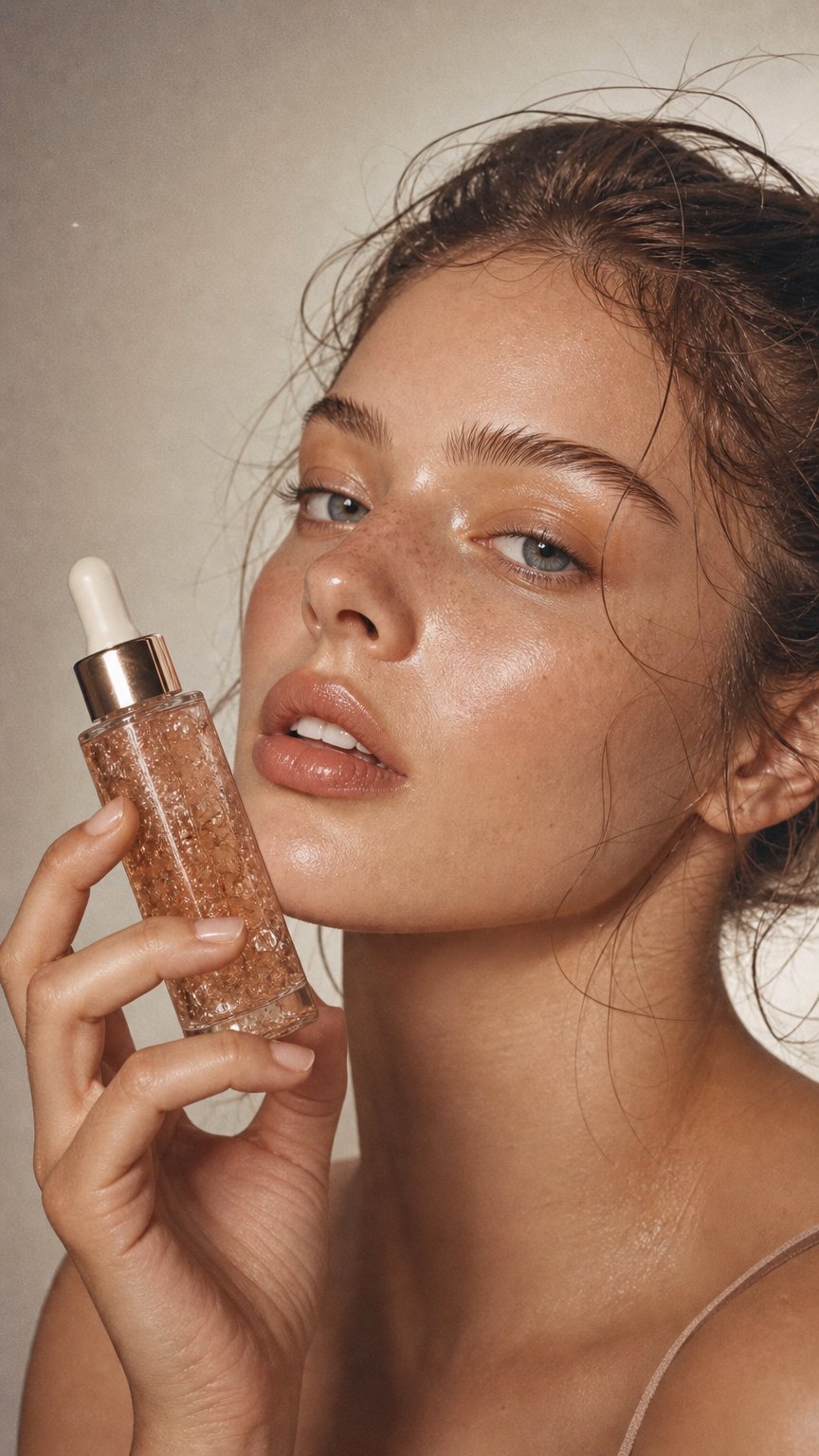 AI product shot of Skin Serum
