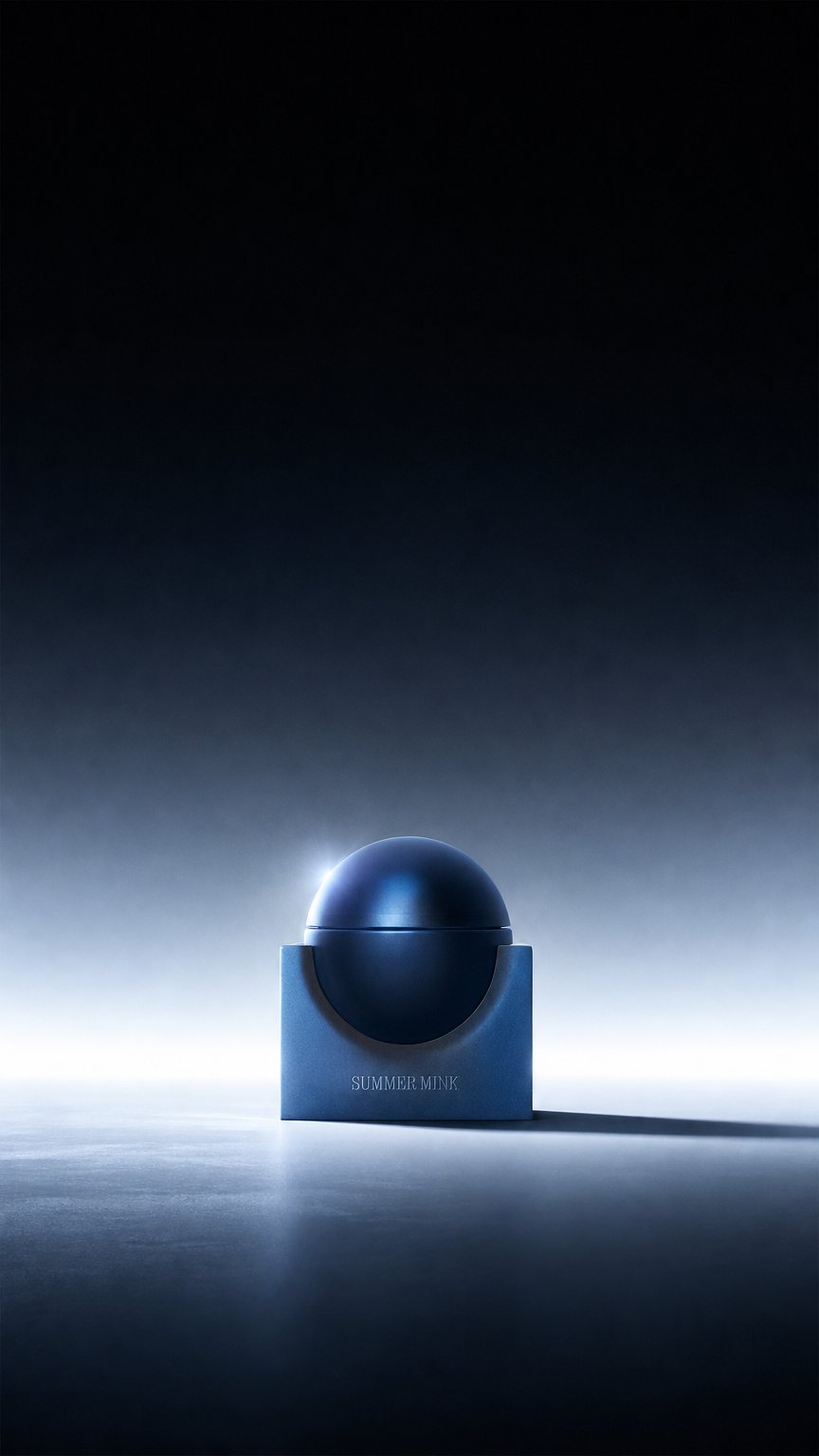 AI product shot of Summer Mink Eau de Parfum