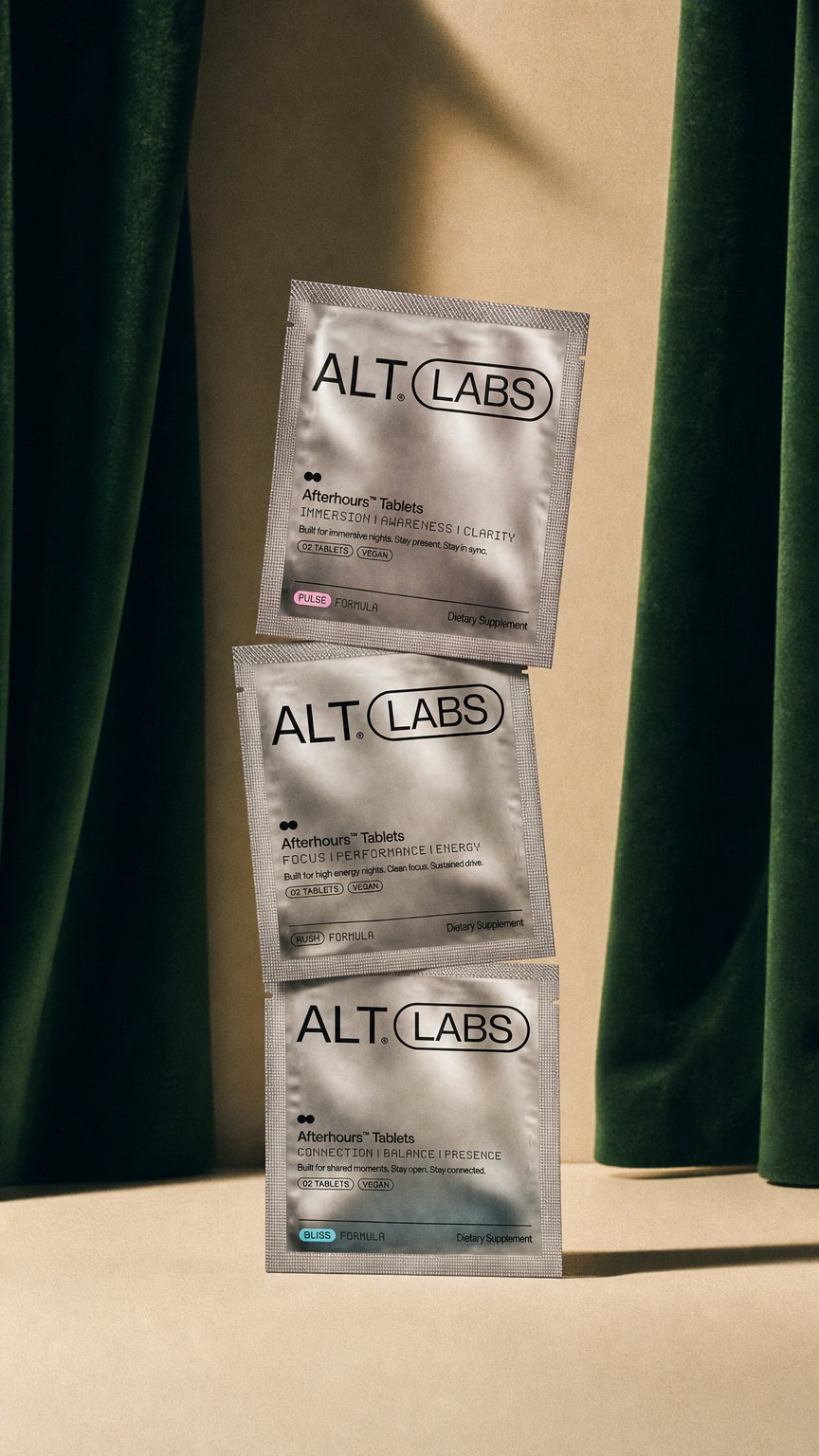 AI product shot of Afterhours™ Variety Pack