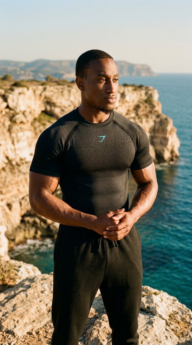AI product shot of Shadow Seamless T Shirt
