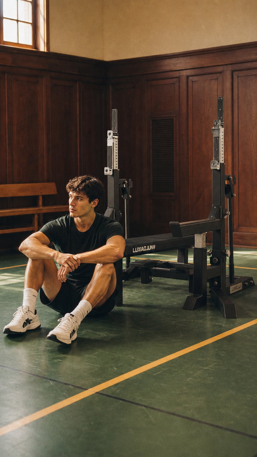 AI product shot of LUXIAOJUN Competition Power Rack