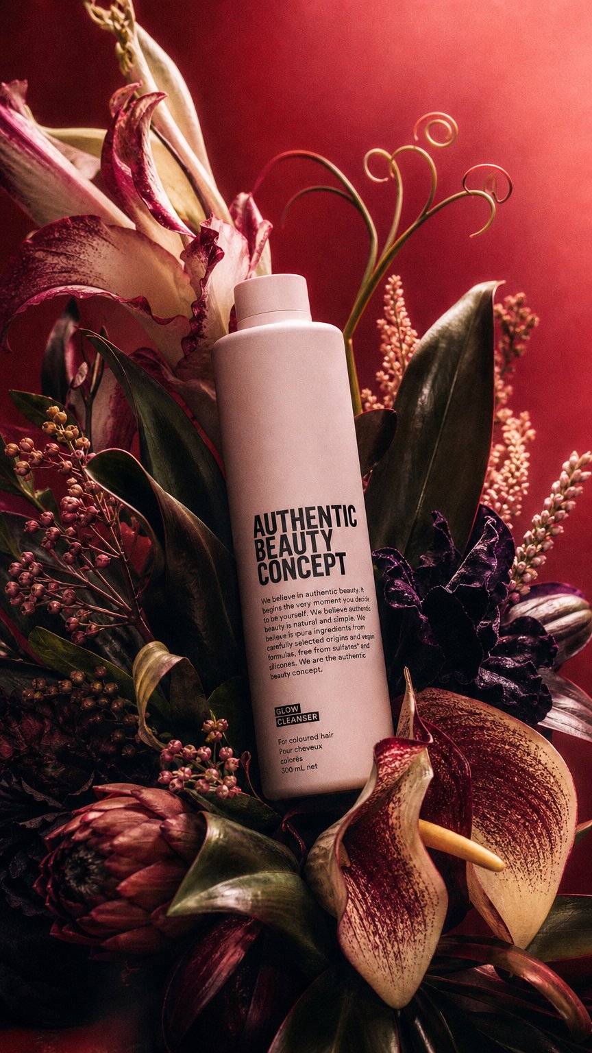 AI product shot of Glow Cleanser