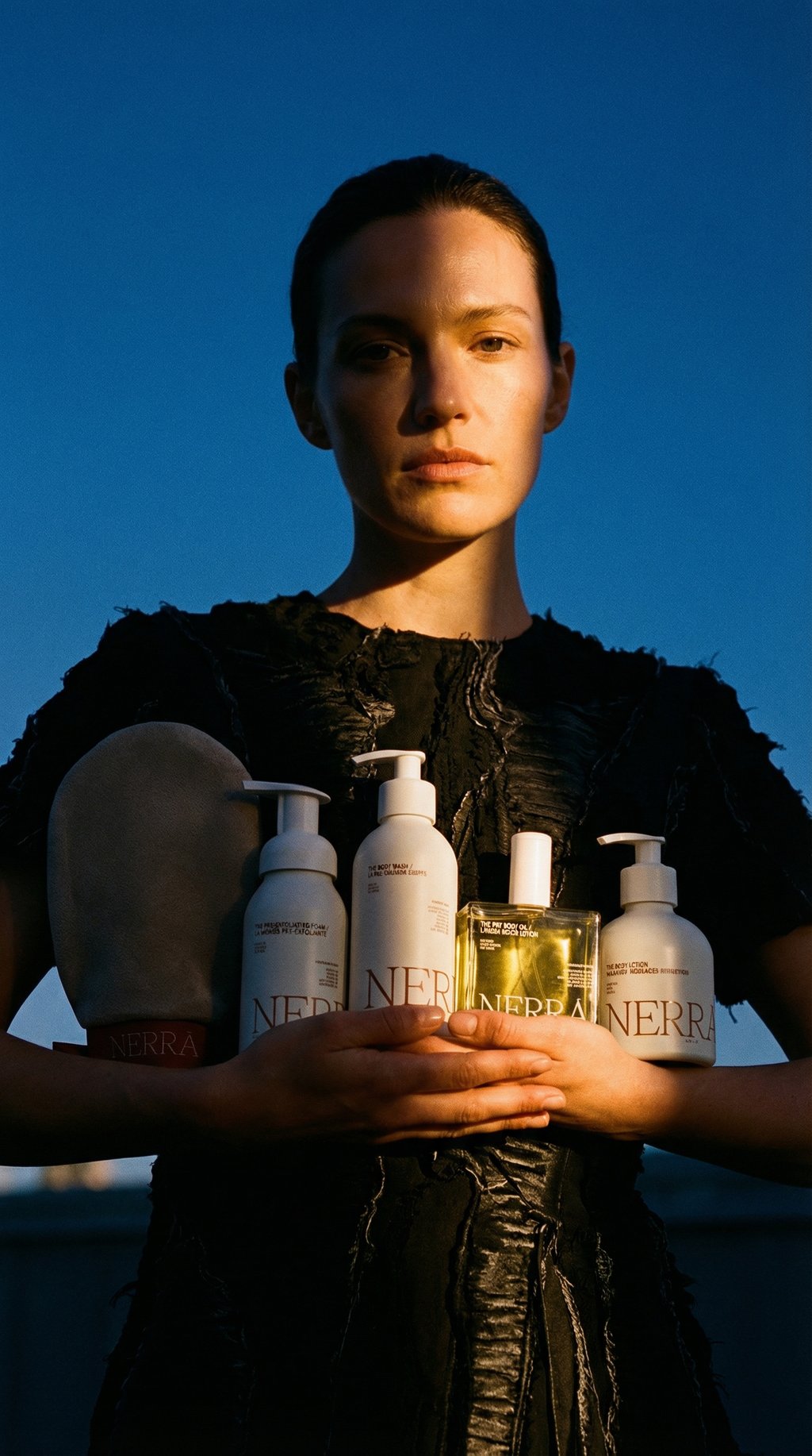 AI product shot of THE WELLNESS RITUAL SET