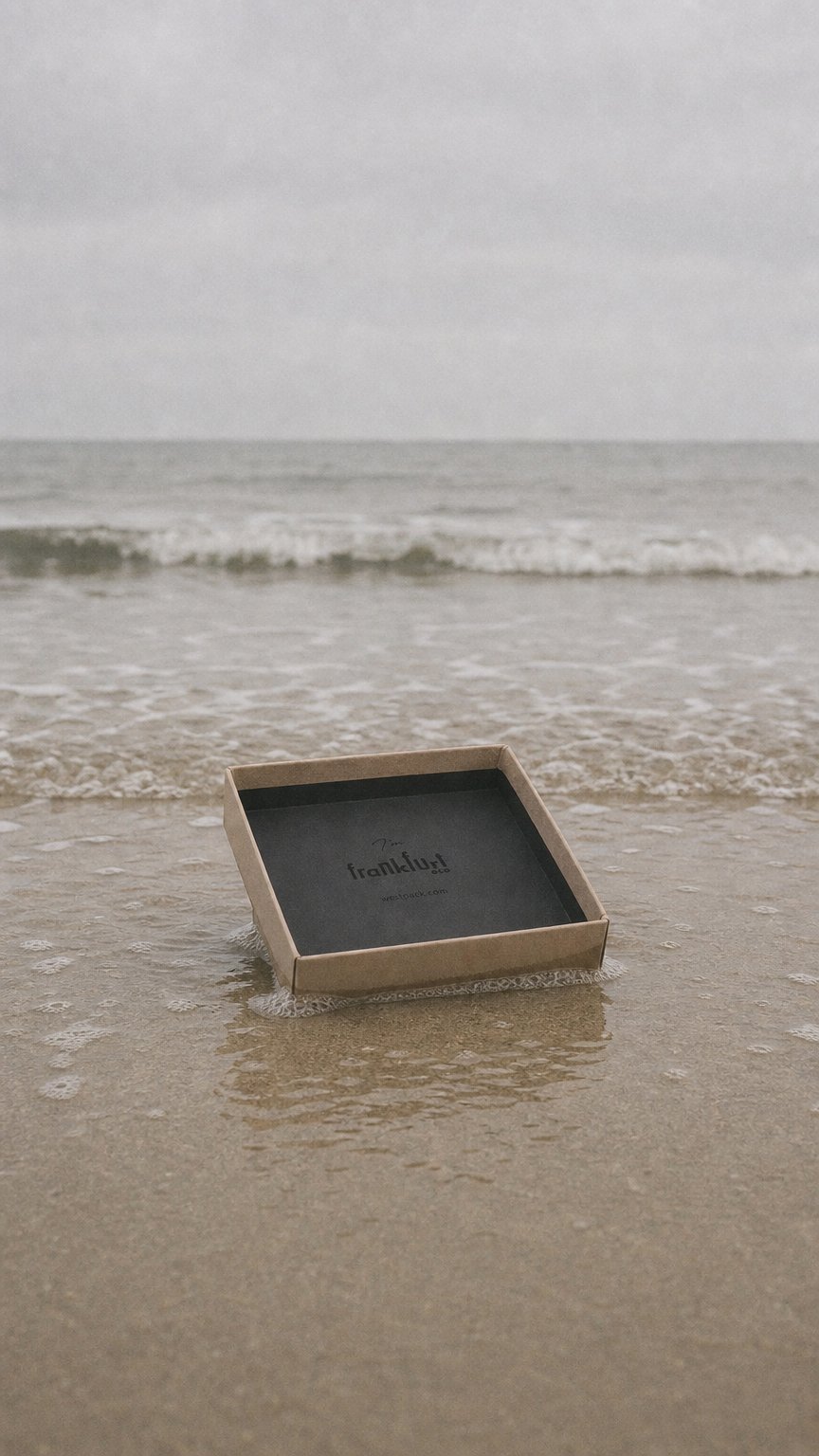 AI product shot of Frankfurt ECO Jewelry Box for Pendant / Bangle