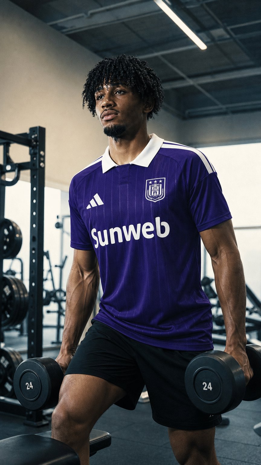 AI product shot of RSC Anderlecht 26/27 Home Jersey