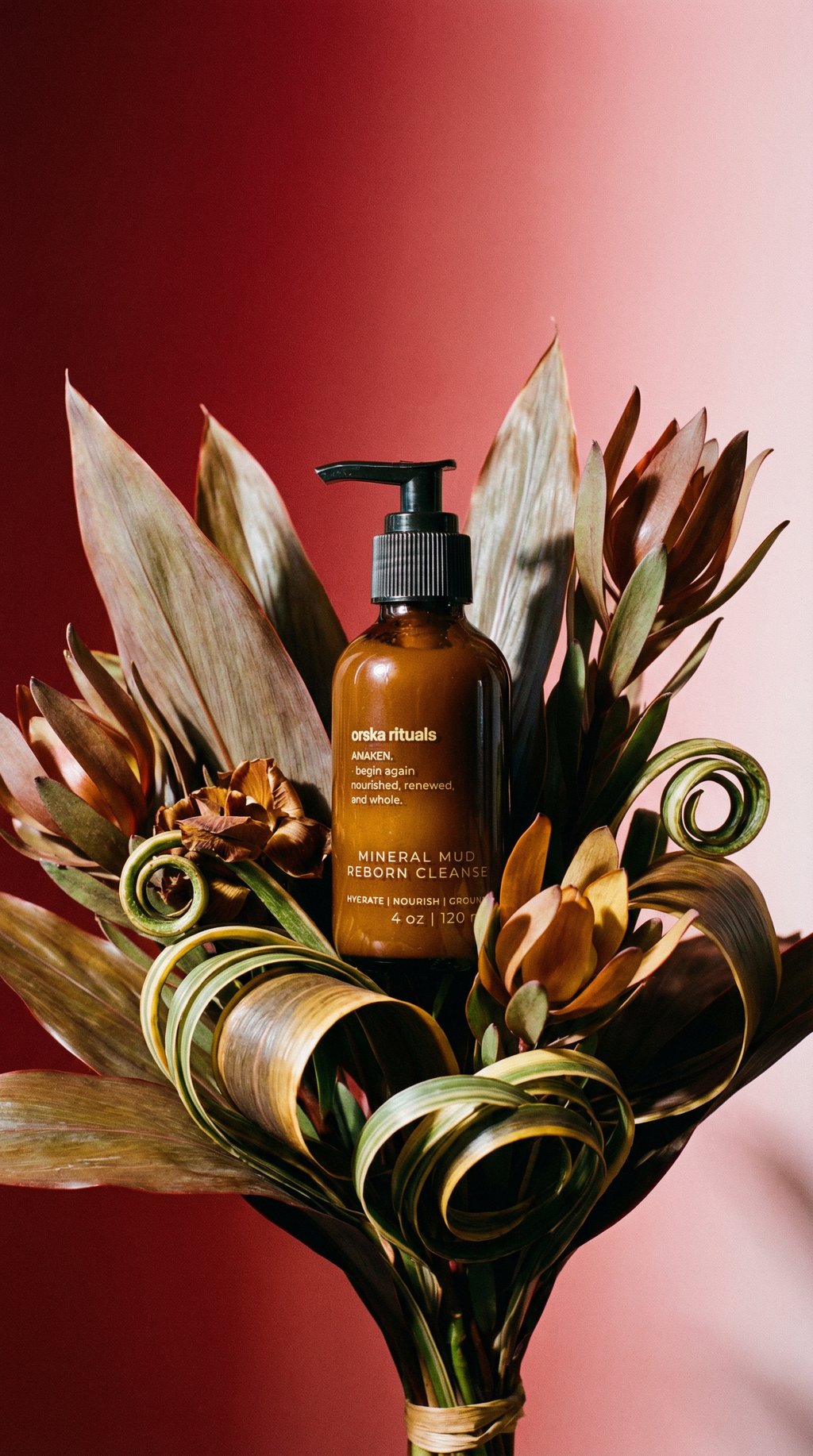 AI product shot of Mineral Mud Reborn Cleanse
