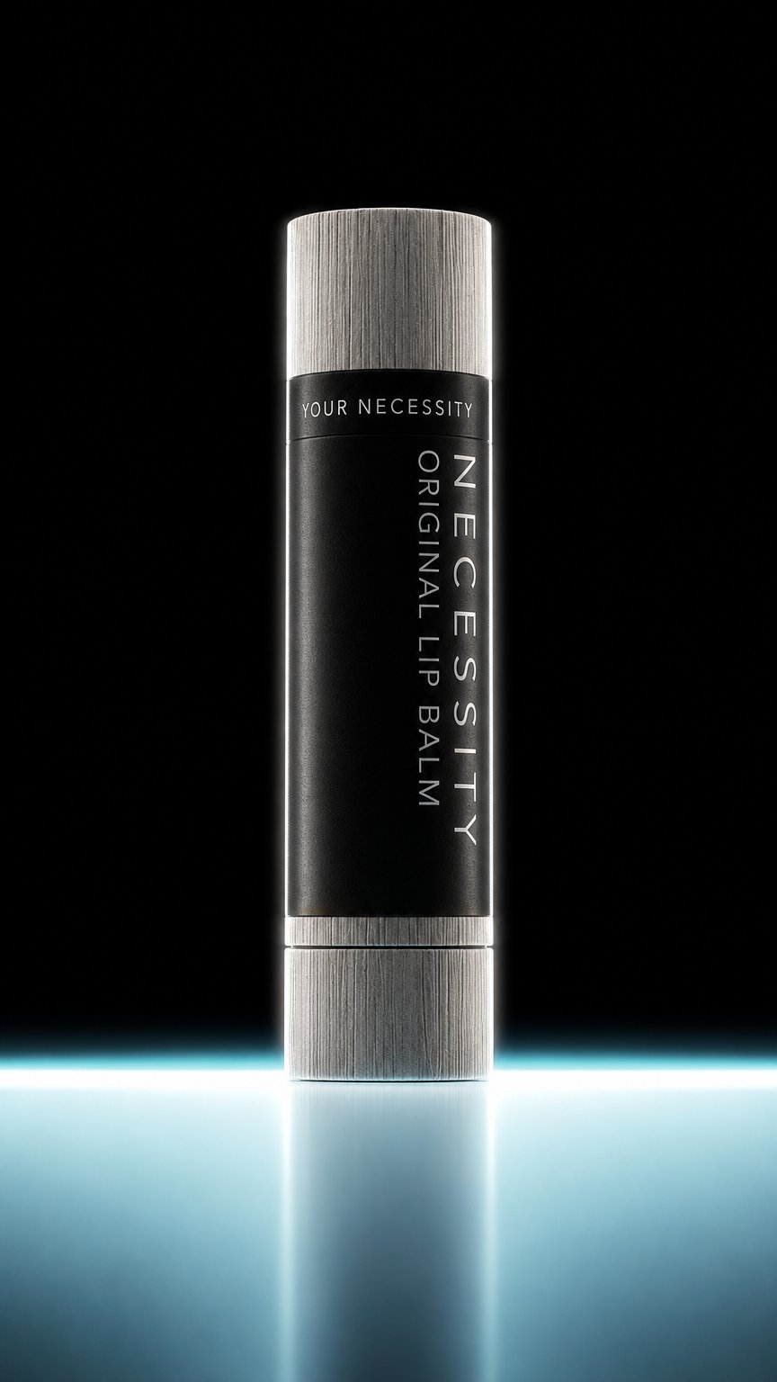 AI product shot of Necessity Hydrating Organic Lip Balm: 5 Pack