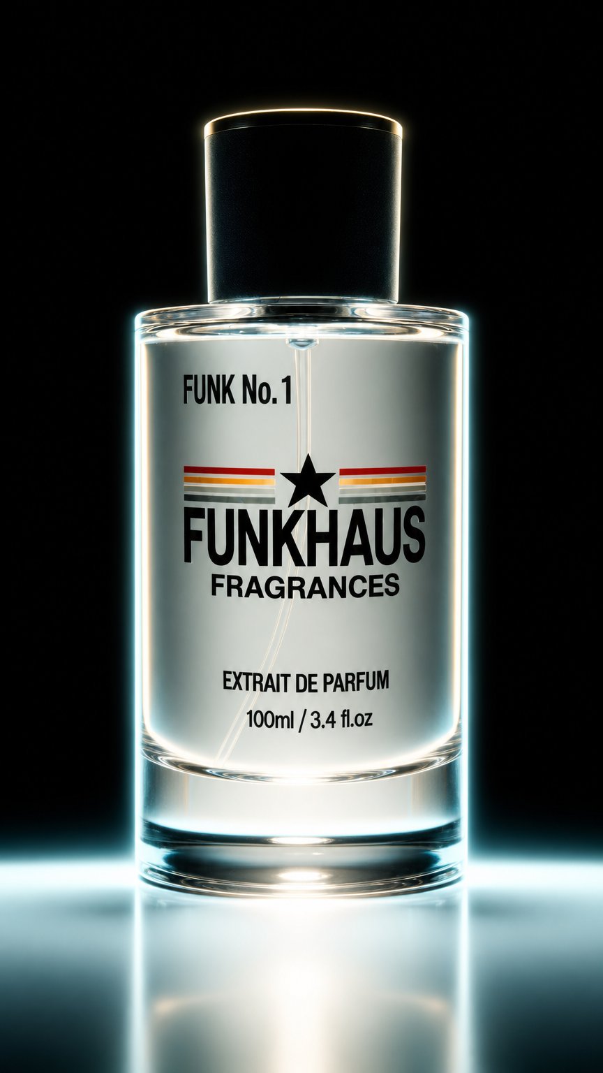 AI product shot of Funk No.01 – Inspired by Sauvage