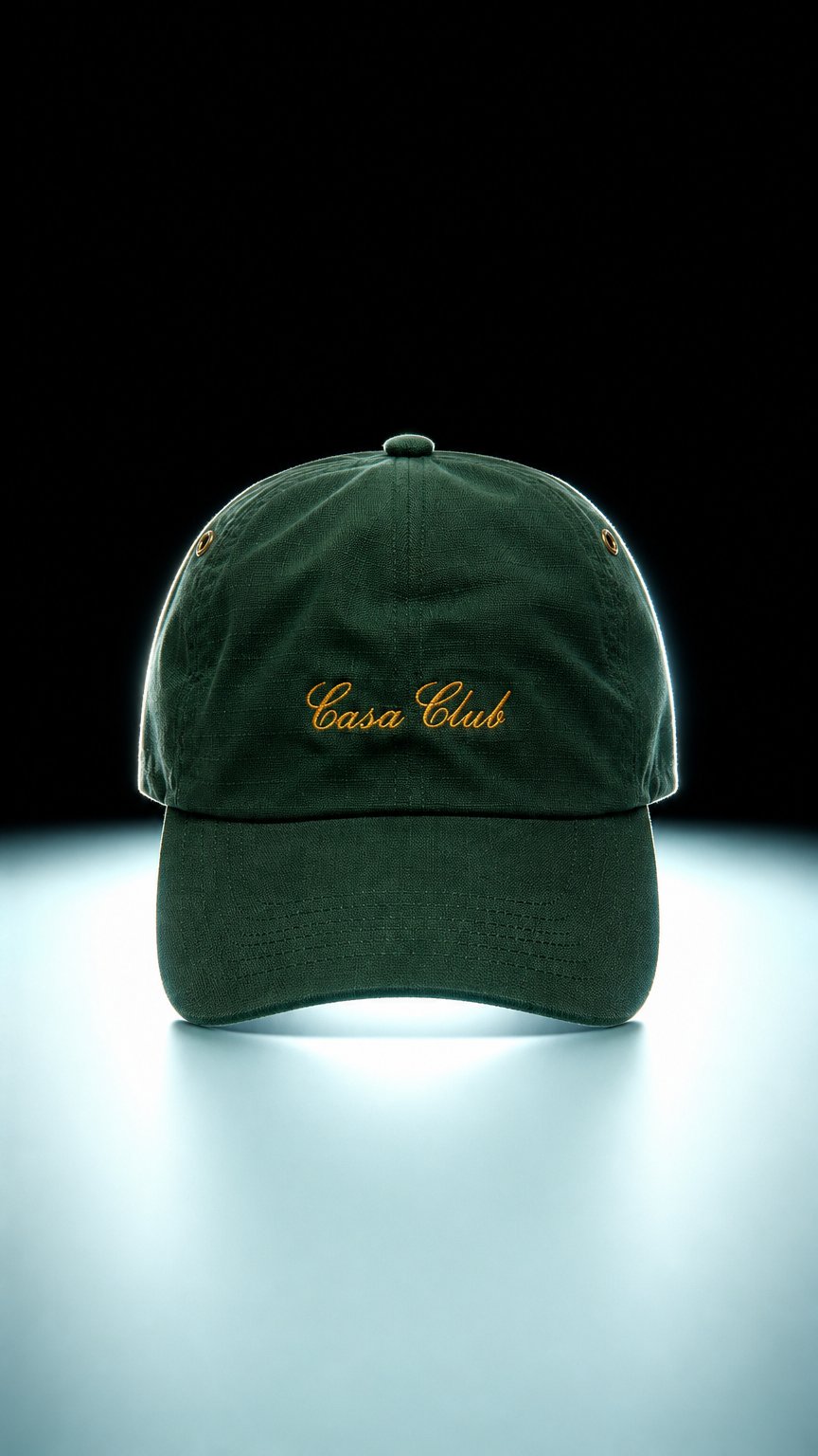 AI product shot of Green Ripstop Everyday Cap