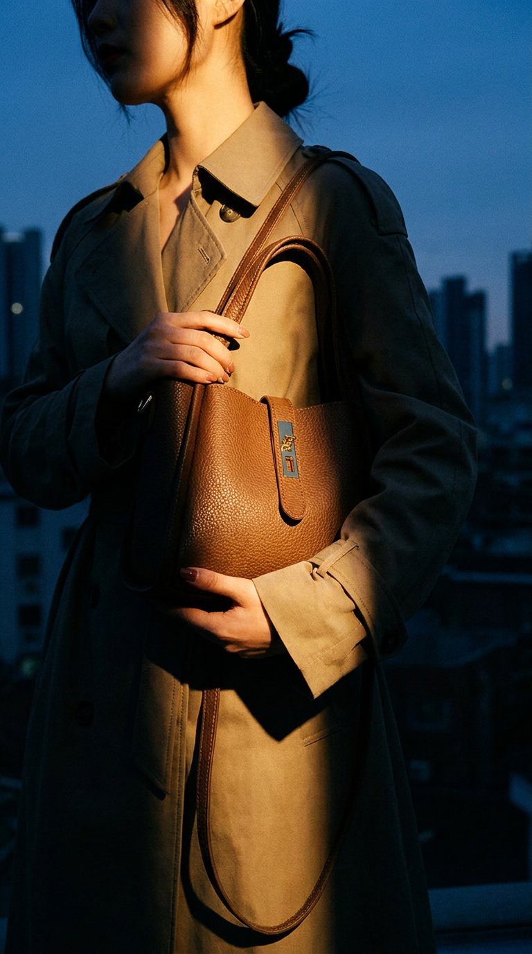 AI product shot of The Charlotte Bag