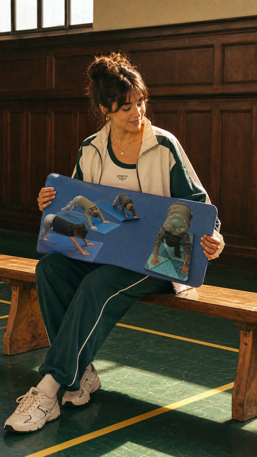 AI product shot of Autumn School Holidays Yoga Program Registration