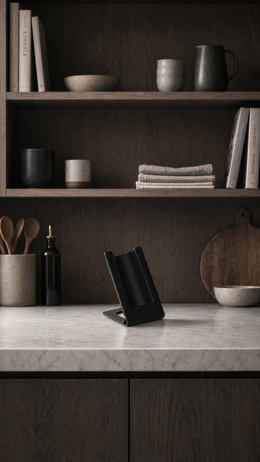 AI product shot of Le Soin du Vin - Tafelstandaard zonder koelelement - Zwart