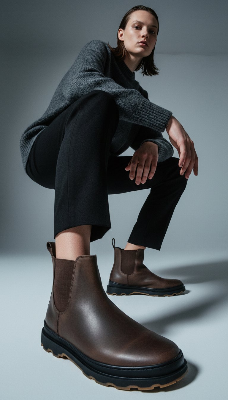 AI product shot of Camper Brutus+ Chelsea Boots - Men's