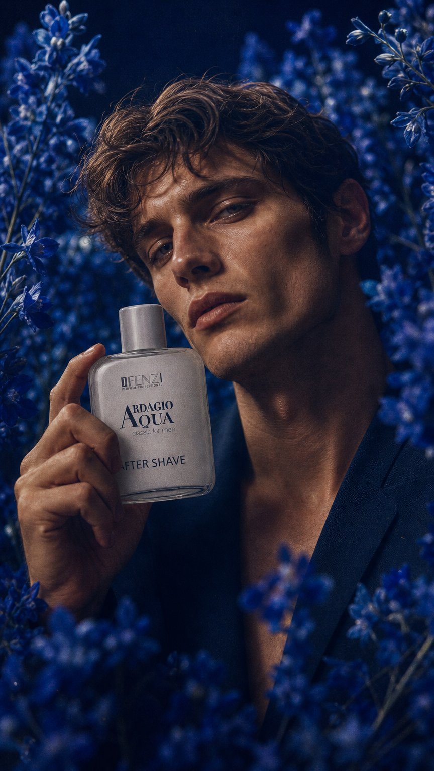 AI product shot of Ardagio Aqua Men