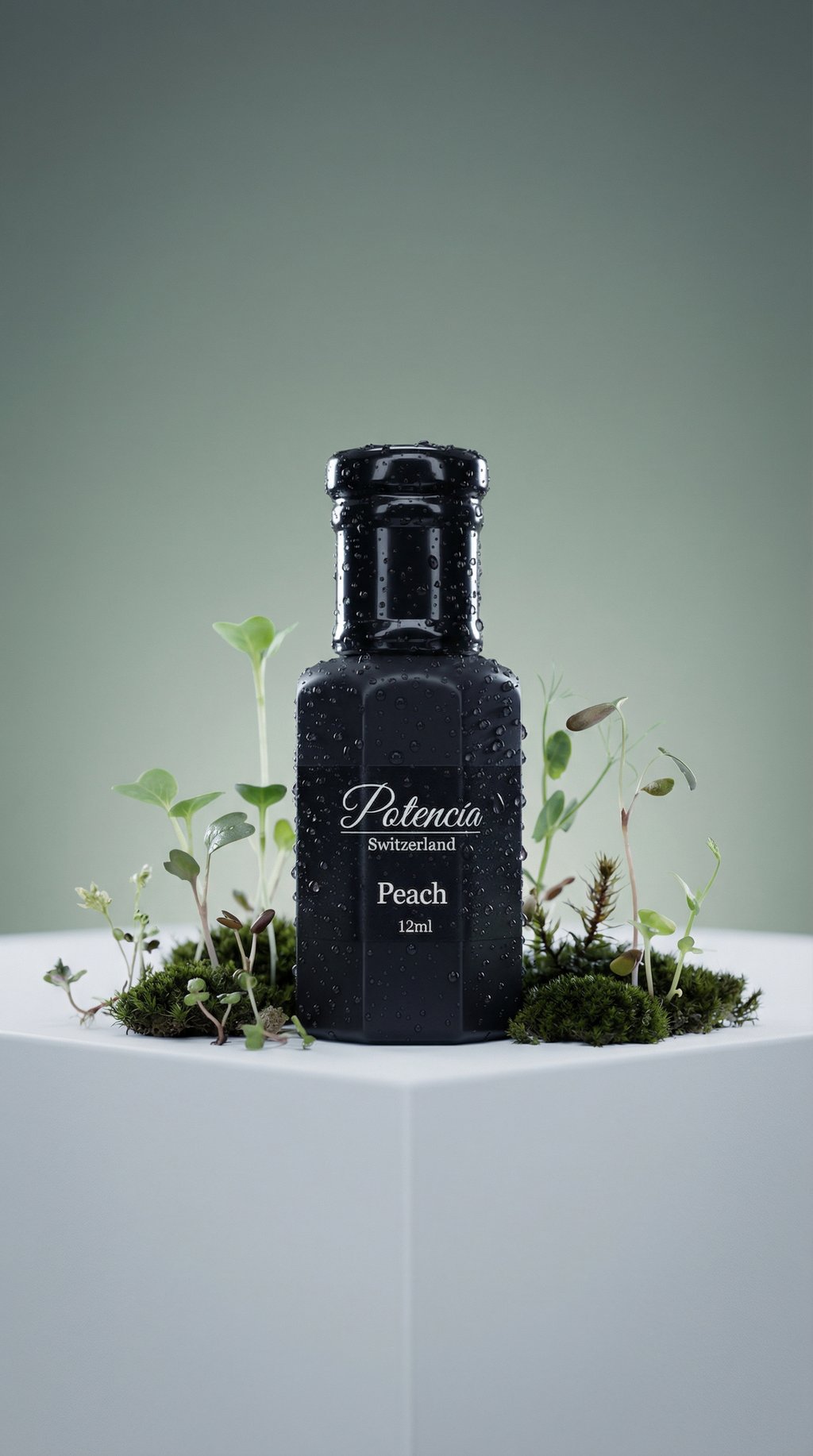 AI product shot of Potencía Peach 12ml (Unisex)