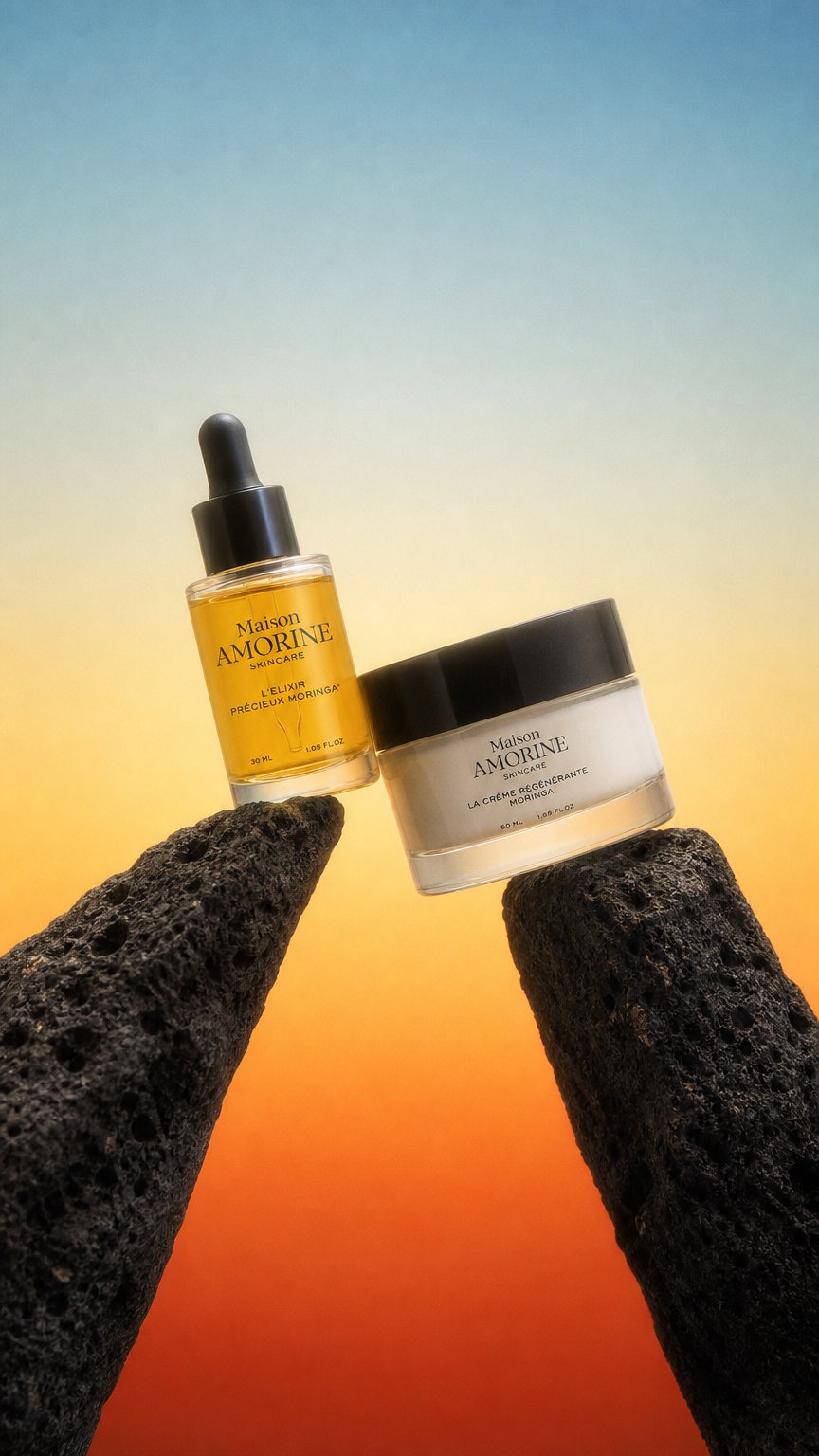 AI product shot of Le Rituel Héritage Moringa