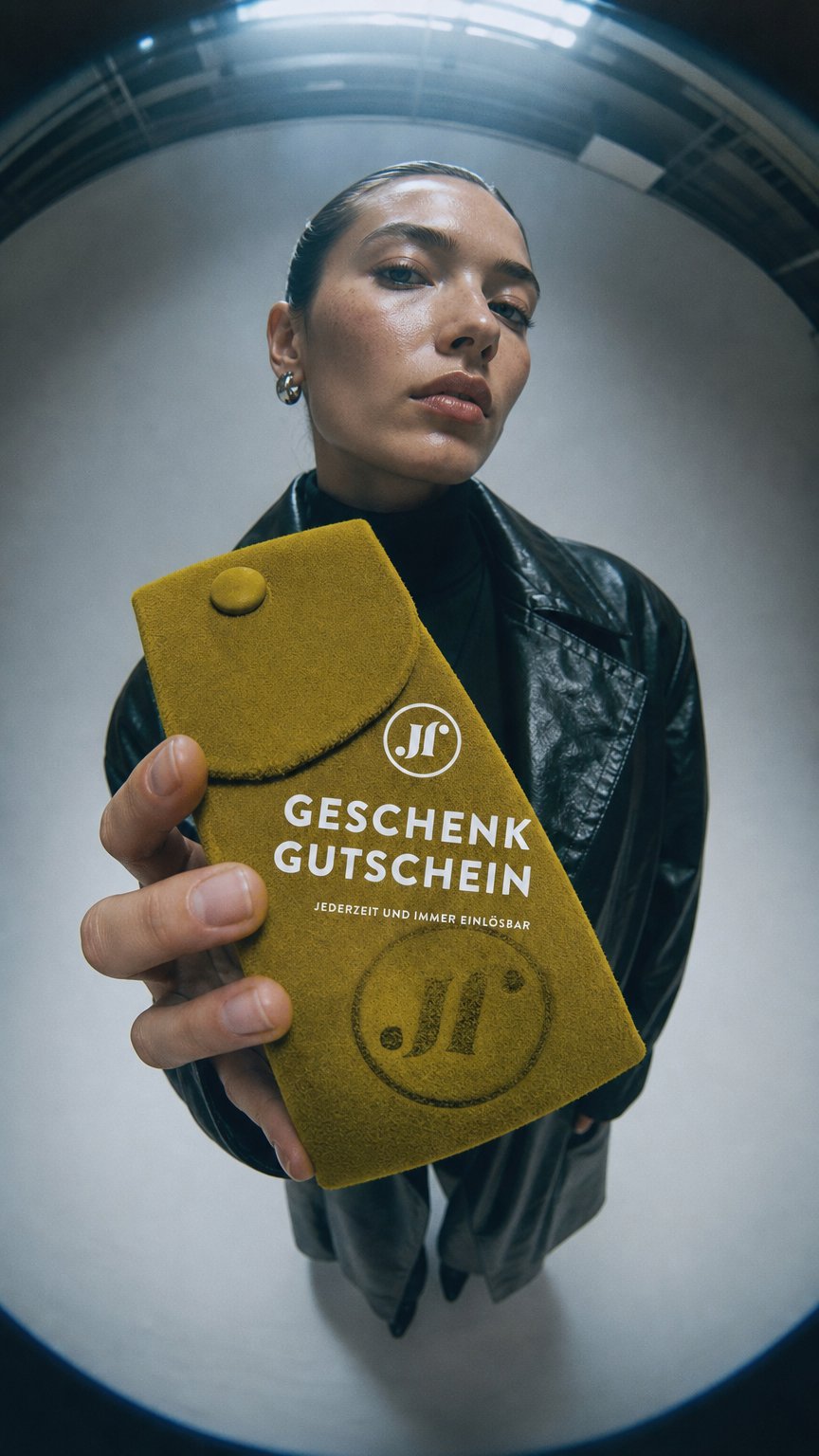 AI product shot of Geschenkgutschein